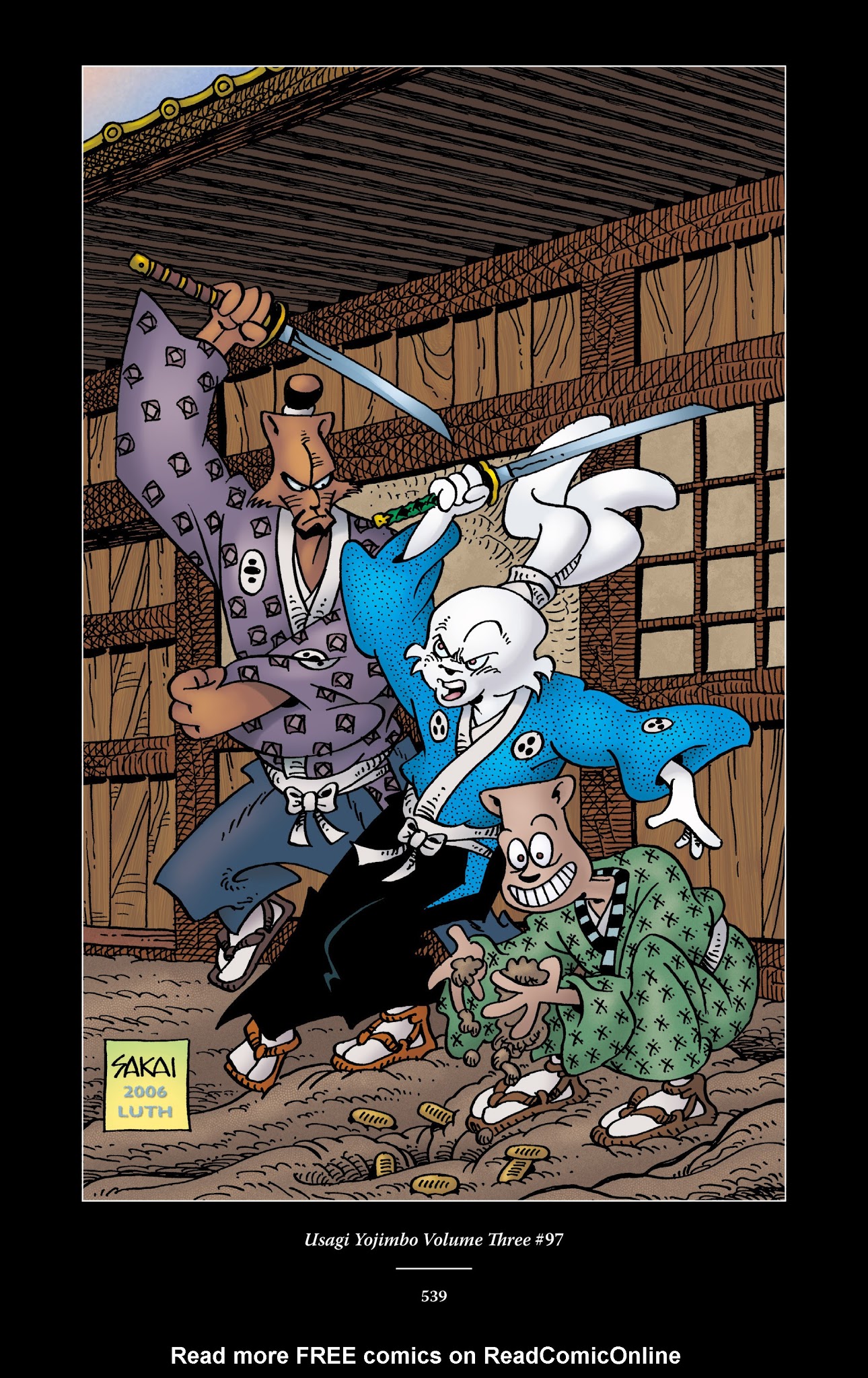 Read online The Usagi Yojimbo Saga comic -  Issue # TPB 6 - 535
