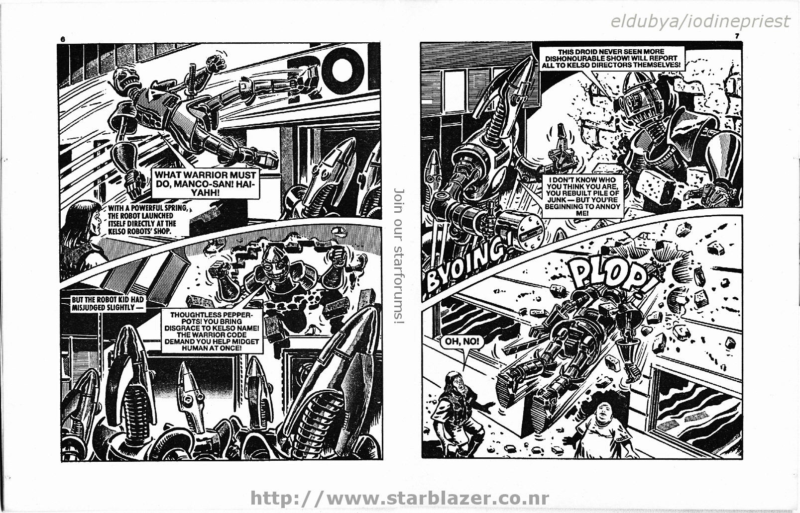 Read online Starblazer comic -  Issue #232 - 5