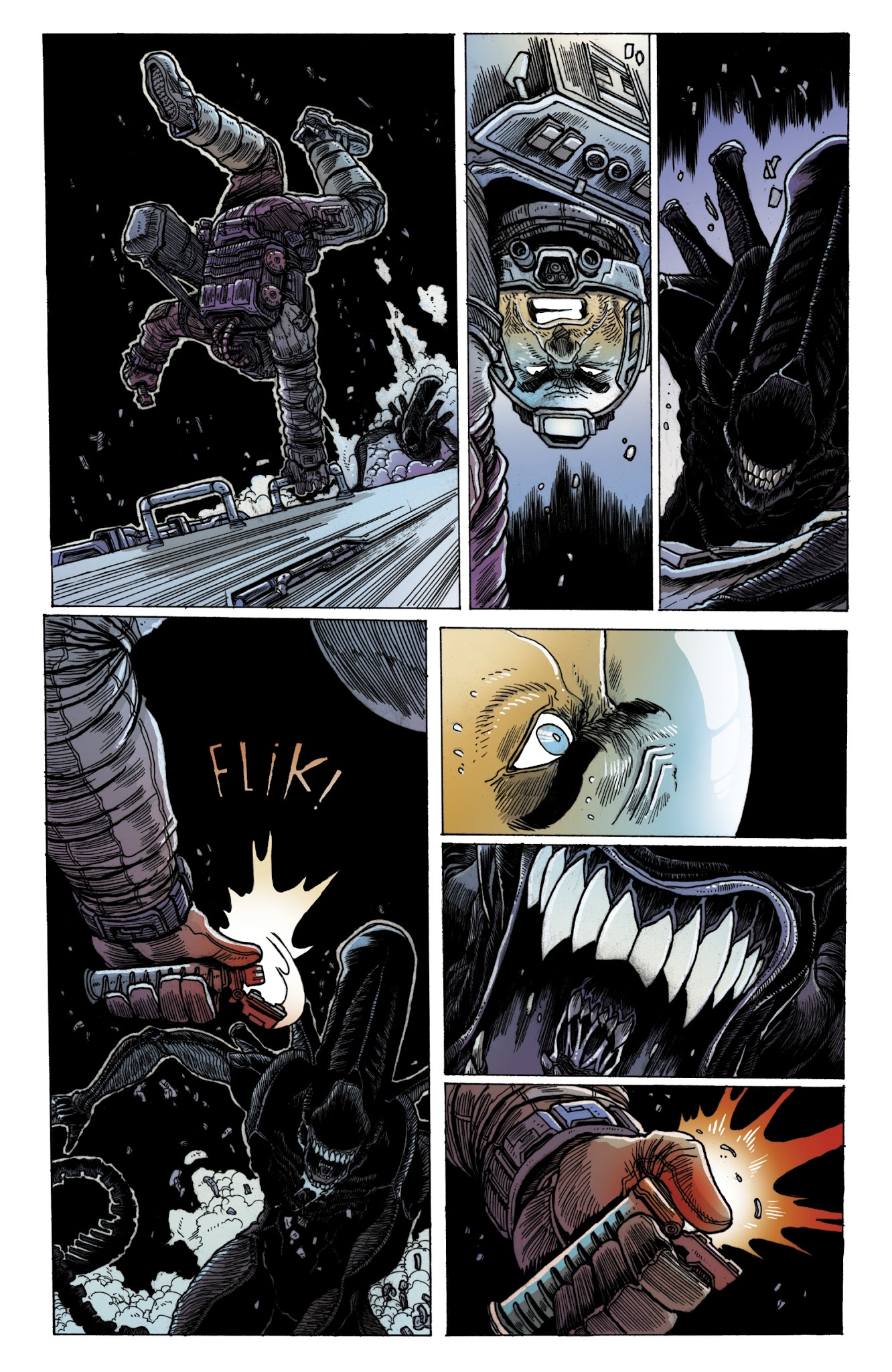 Read online Aliens: Dead Orbit comic -  Issue #4 - 15