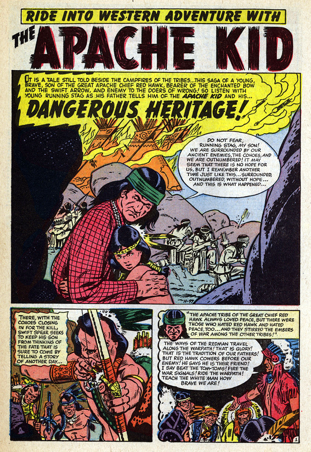 Read online Apache Kid comic -  Issue #17 - 22