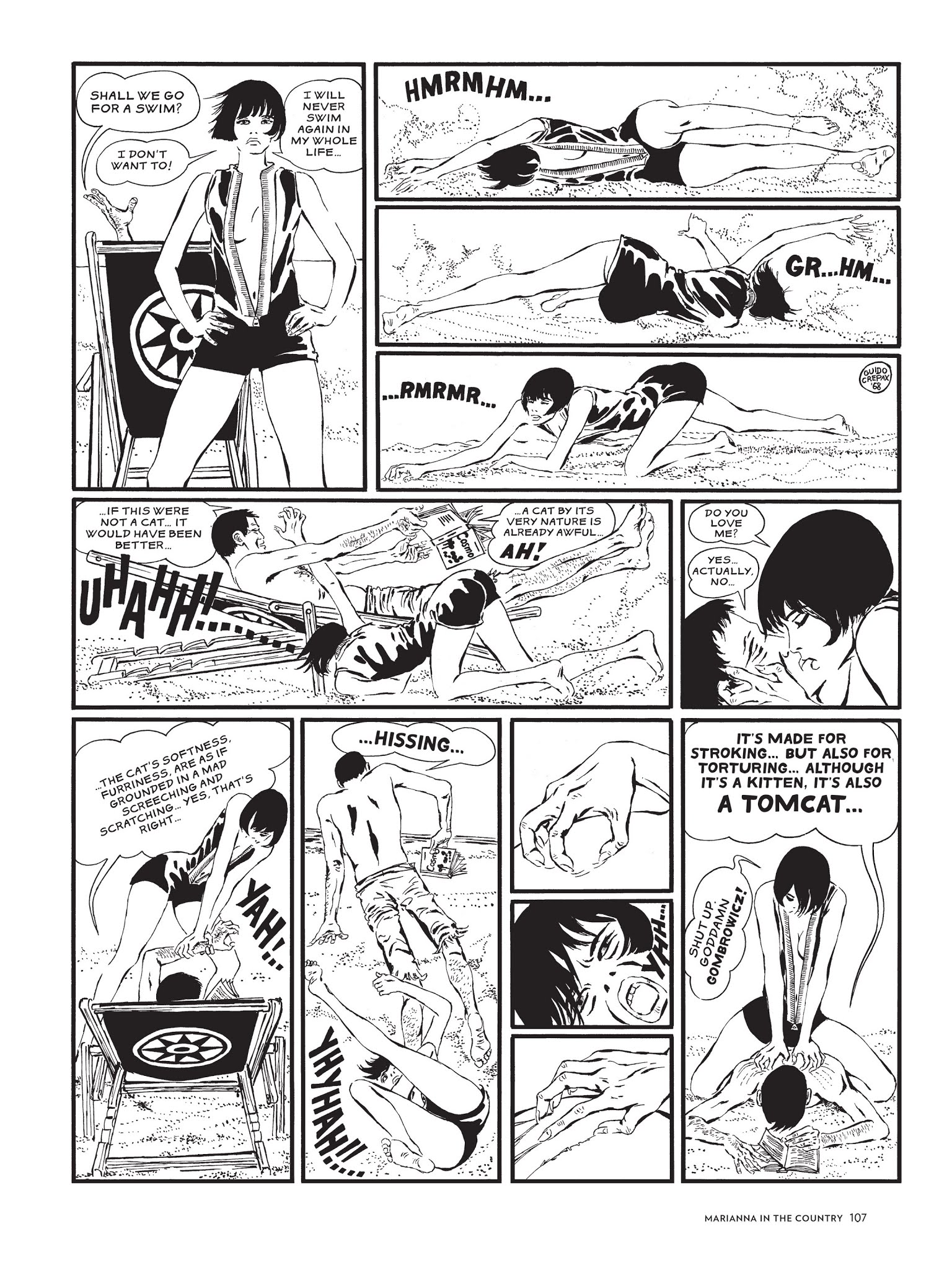 Read online The Complete Crepax comic -  Issue # TPB 2 - 100