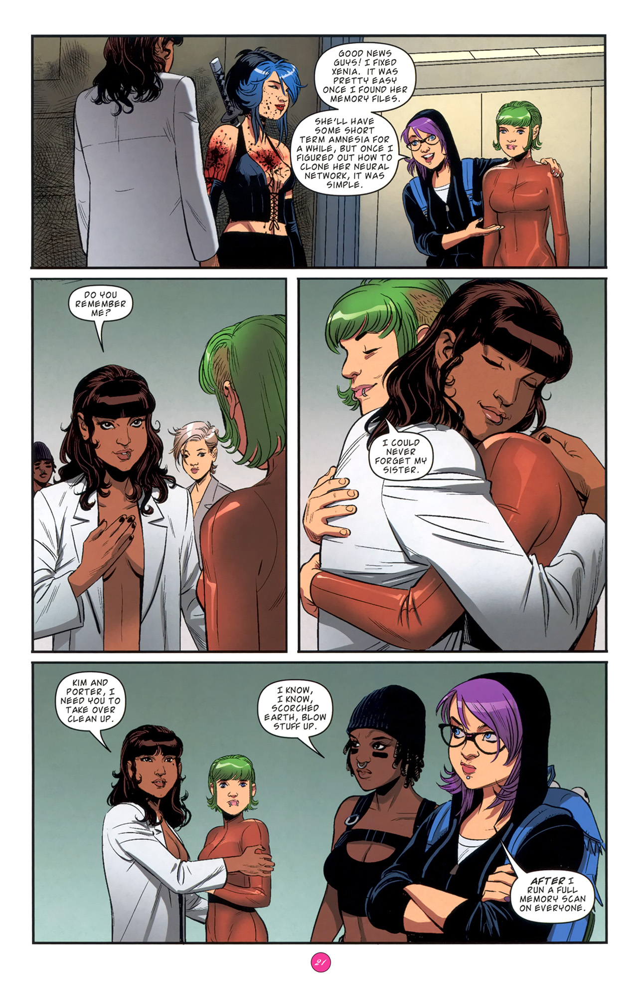 Read online Suicide Girls comic -  Issue #4 - 23