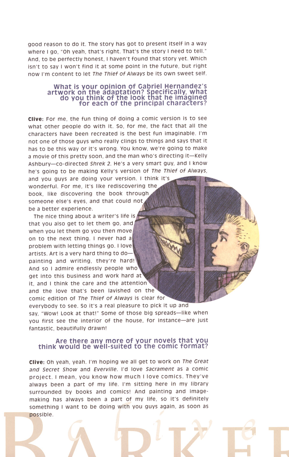 Read online Clive Barker's The Thief Of Always comic -  Issue #3 - 49