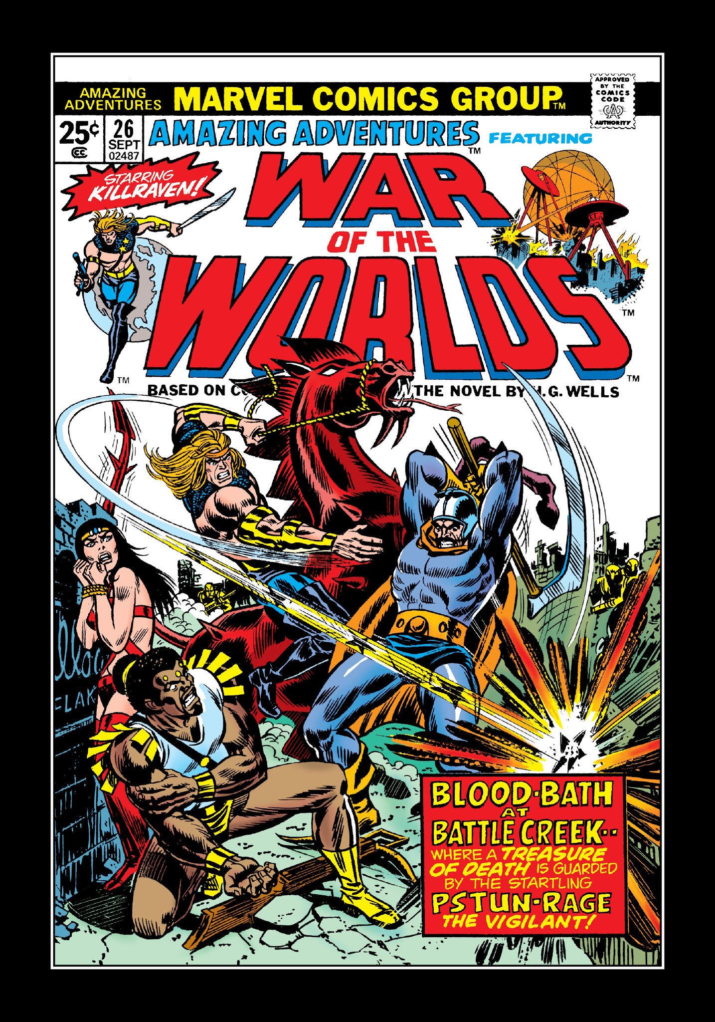 Read online Marvel Masterworks: Killraven comic -  Issue # TPB 1 (Part 2) - 55
