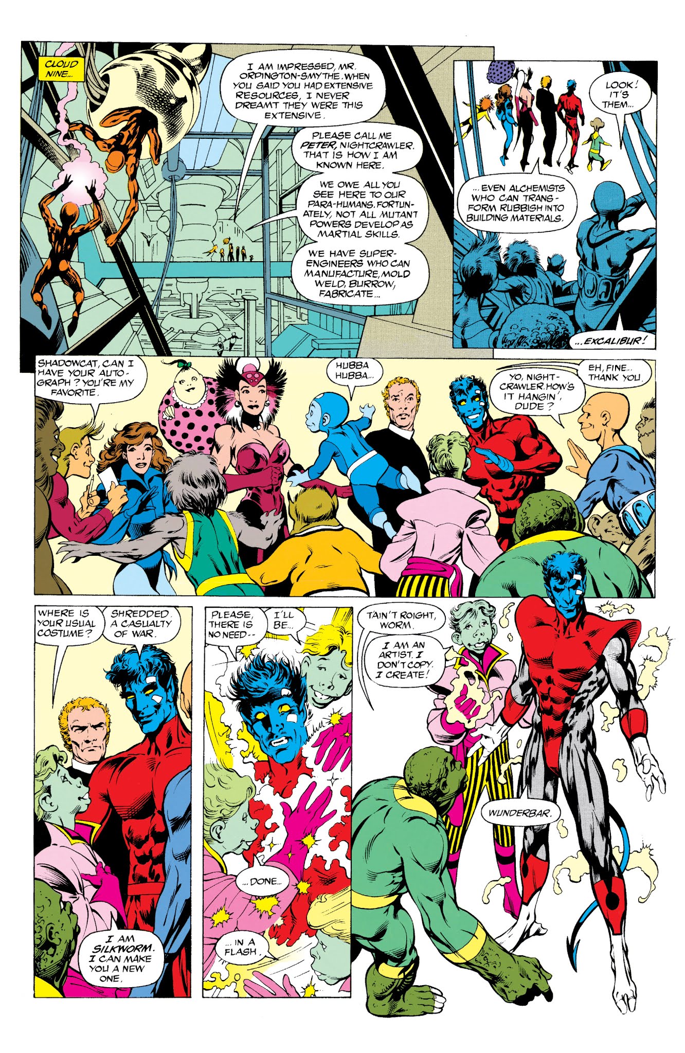 Read online Excalibur Visionaries: Alan Davis comic -  Issue # TPB 3 (Part 2) - 8