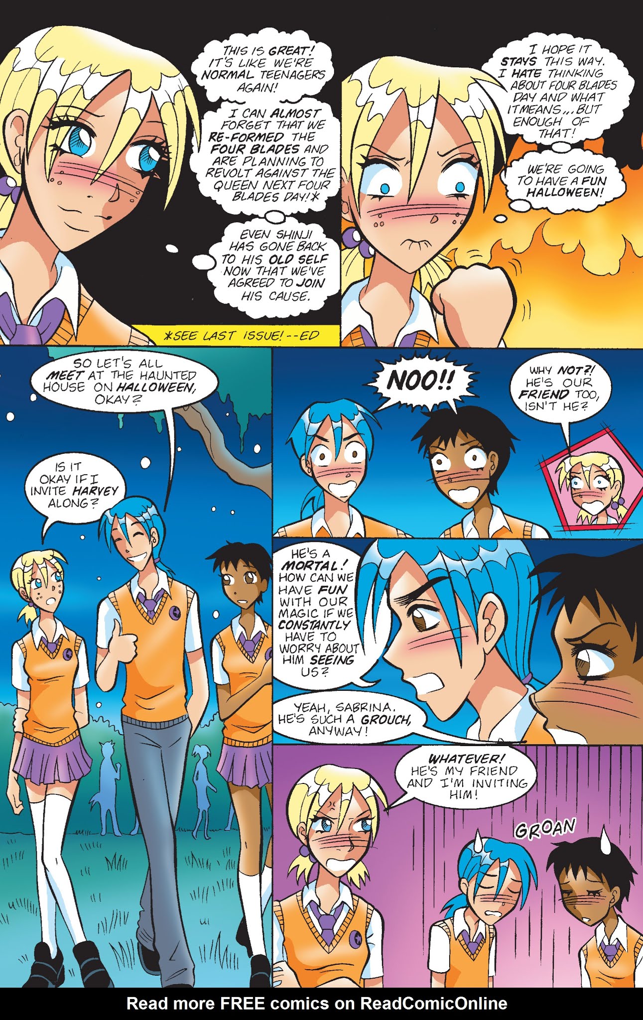 Read online Sabrina the Teenage Witch (2000) comic -  Issue #79 - 5