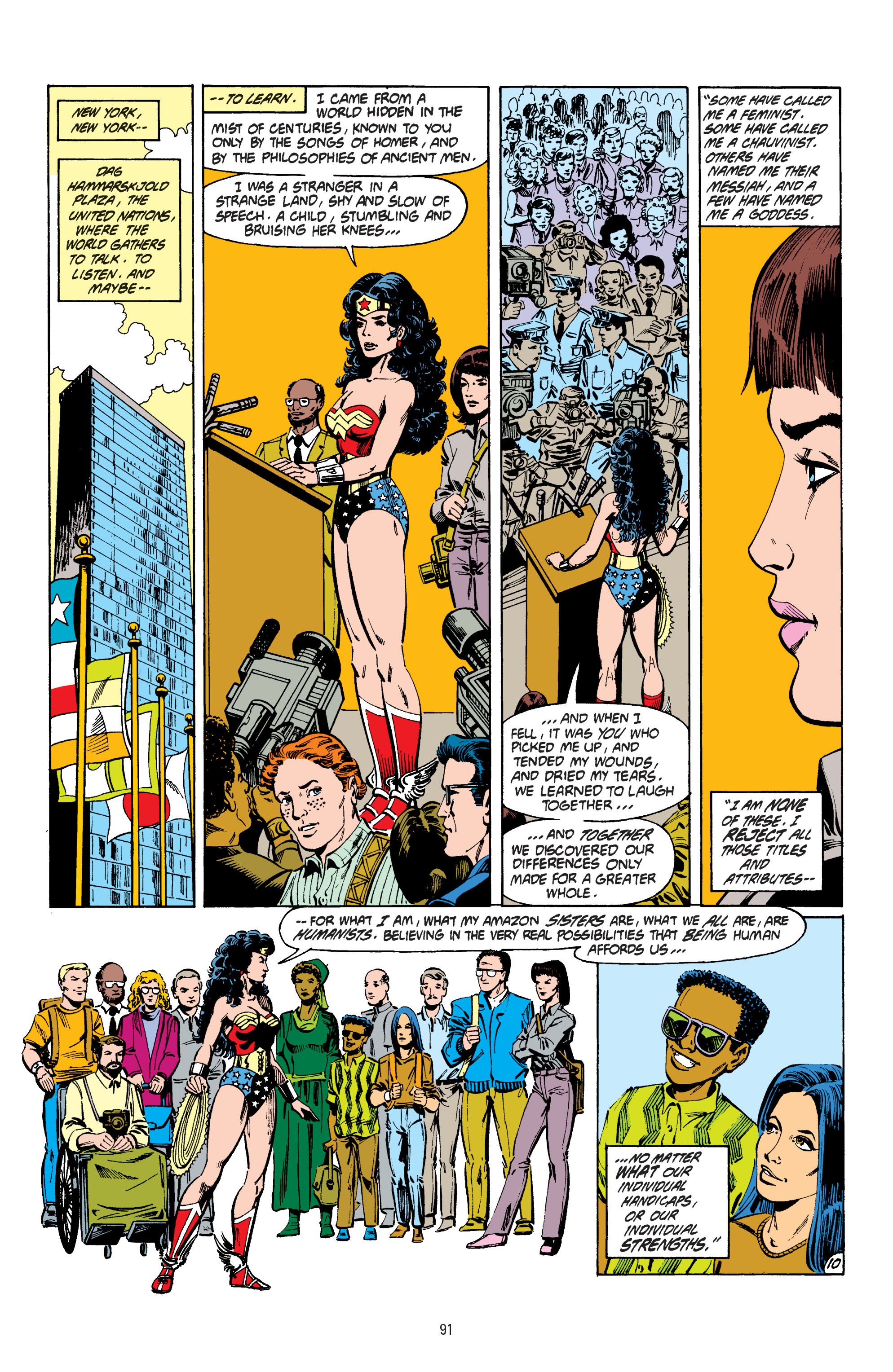 Read online Wonder Woman By George Pérez comic -  Issue # TPB 4 (Part 1) - 91