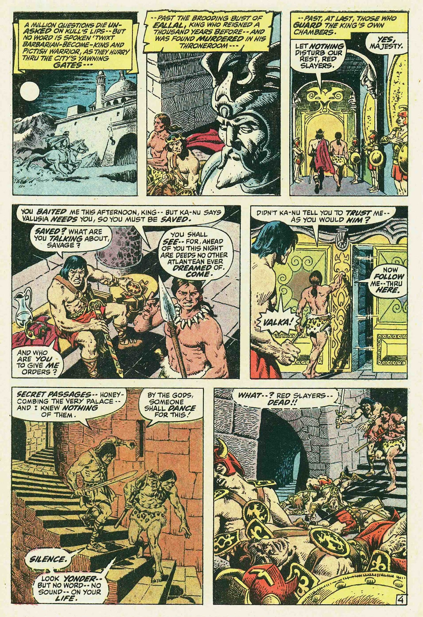 Read online Kull, the Conqueror (1971) comic -  Issue #2 - 5