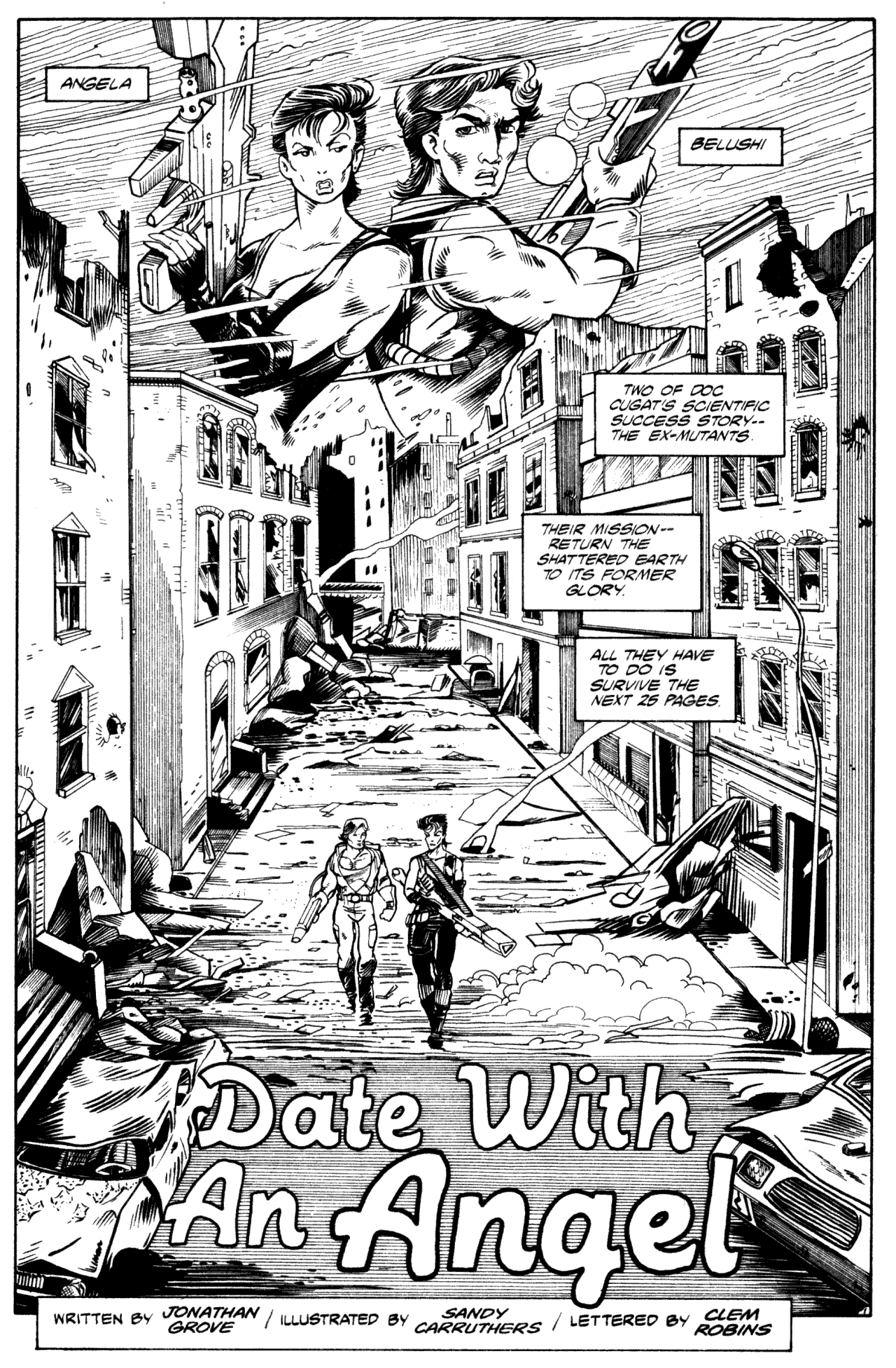 Read online Solo Ex-Mutants comic -  Issue #6 - 3