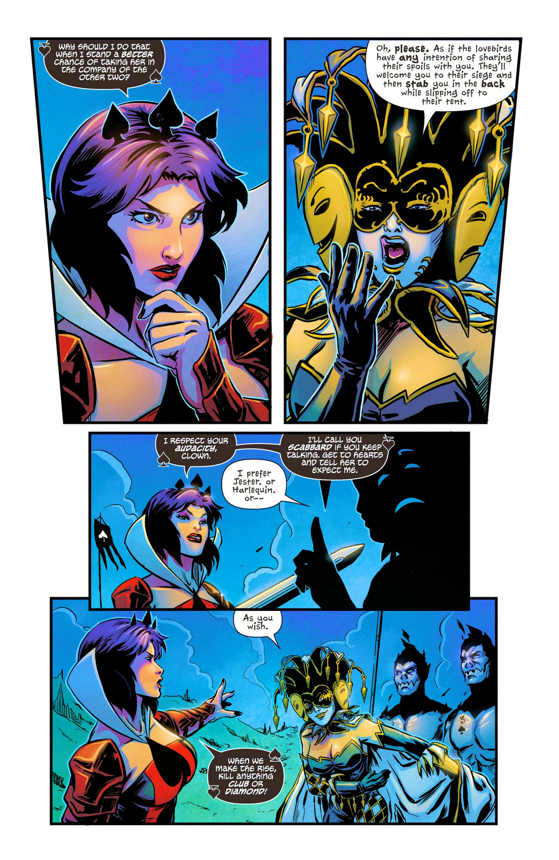Read online Grimm Fairy Tales presents Wonderland: Clash of Queens comic -  Issue #5 - 9