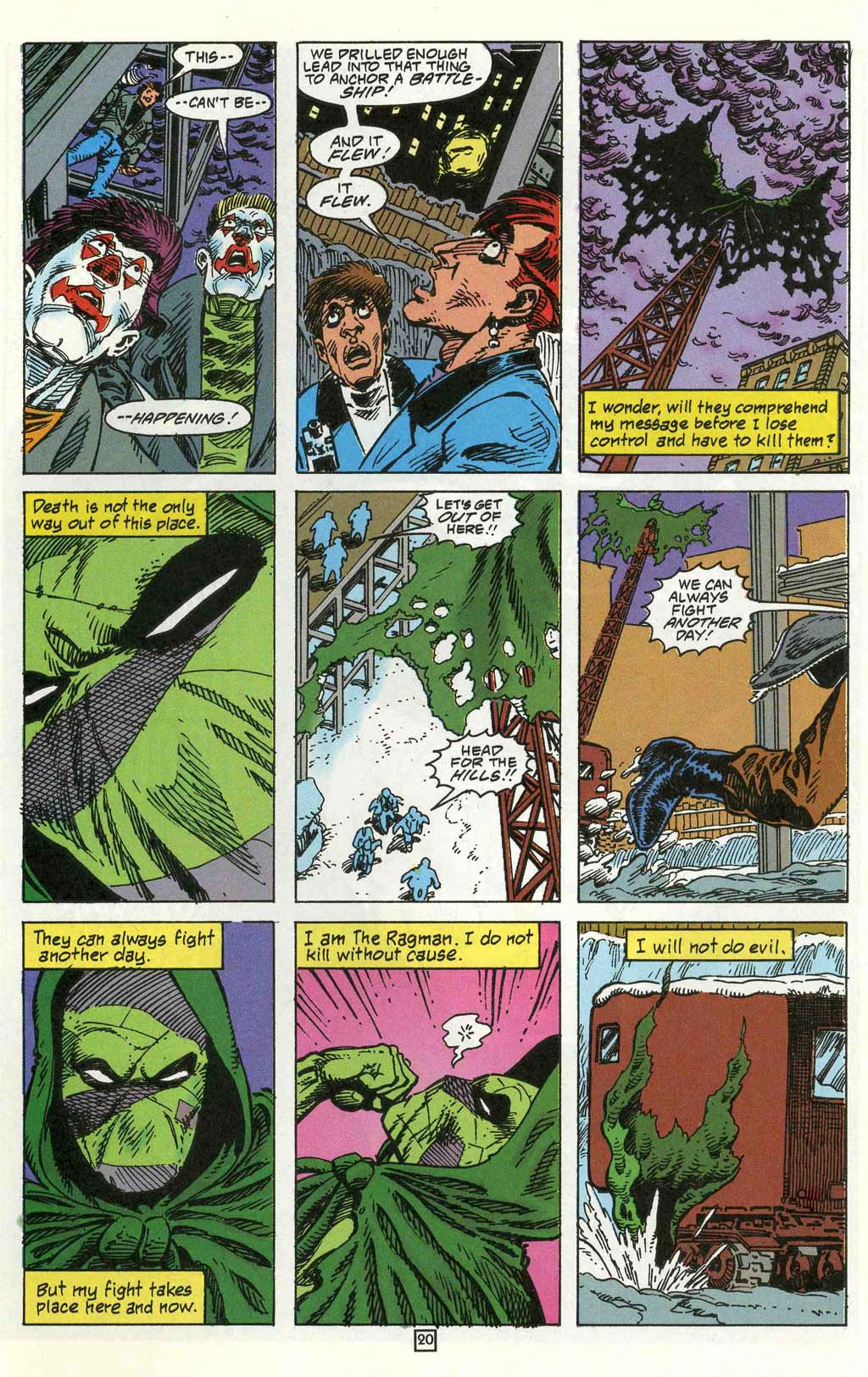 Read online Ragman (1991) comic -  Issue #4 - 21