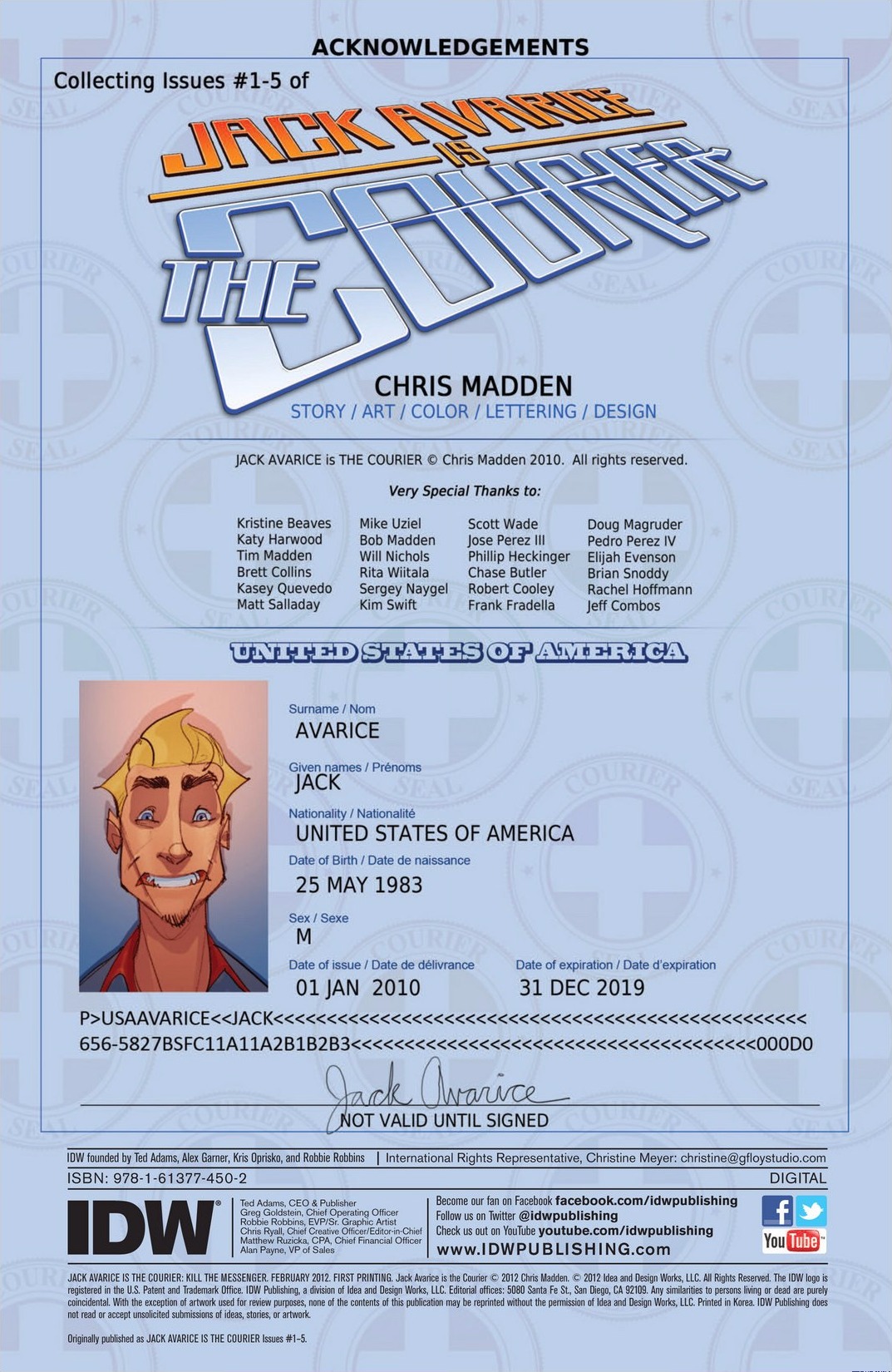 Read online Jack Avarice is The Courier comic -  Issue # TPB (Part 1) - 3