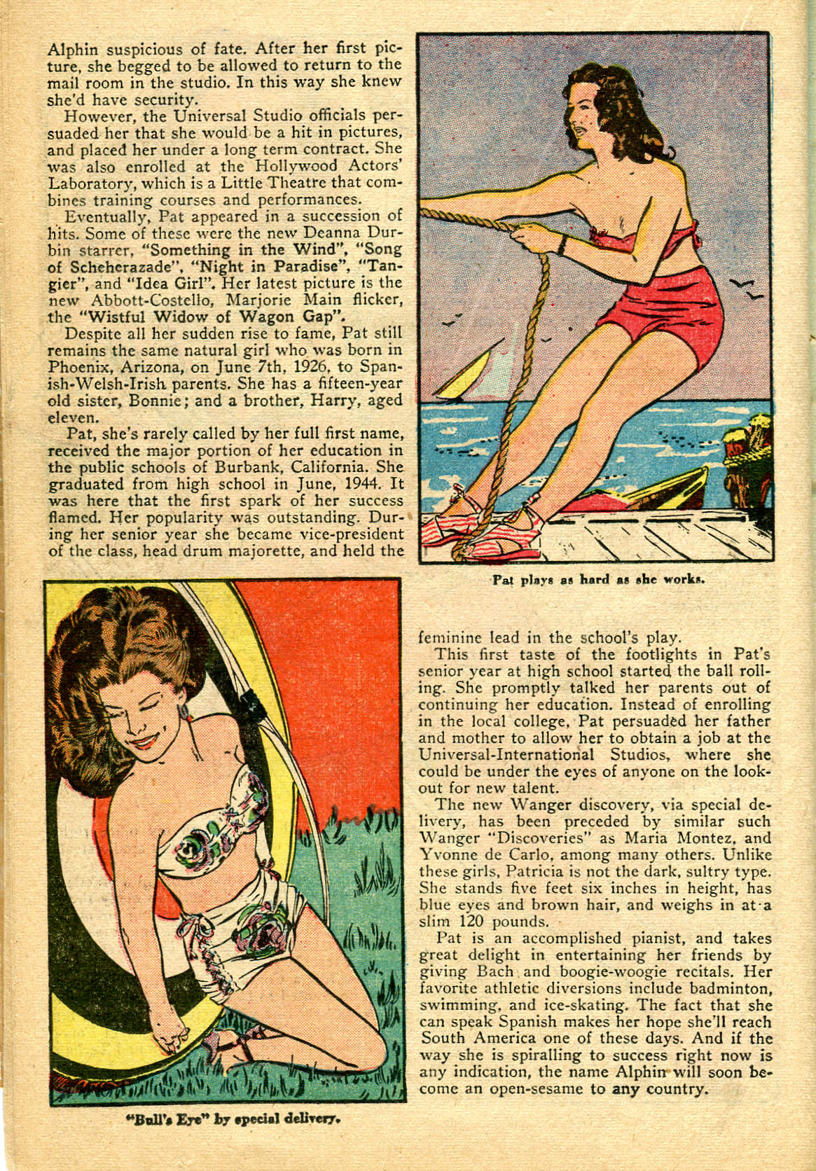 Read online Movie Comics (1946) comic -  Issue #4 - 32