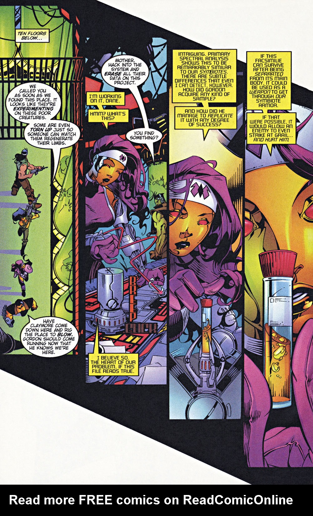 Read online Wetworks comic -  Issue #20 - 13