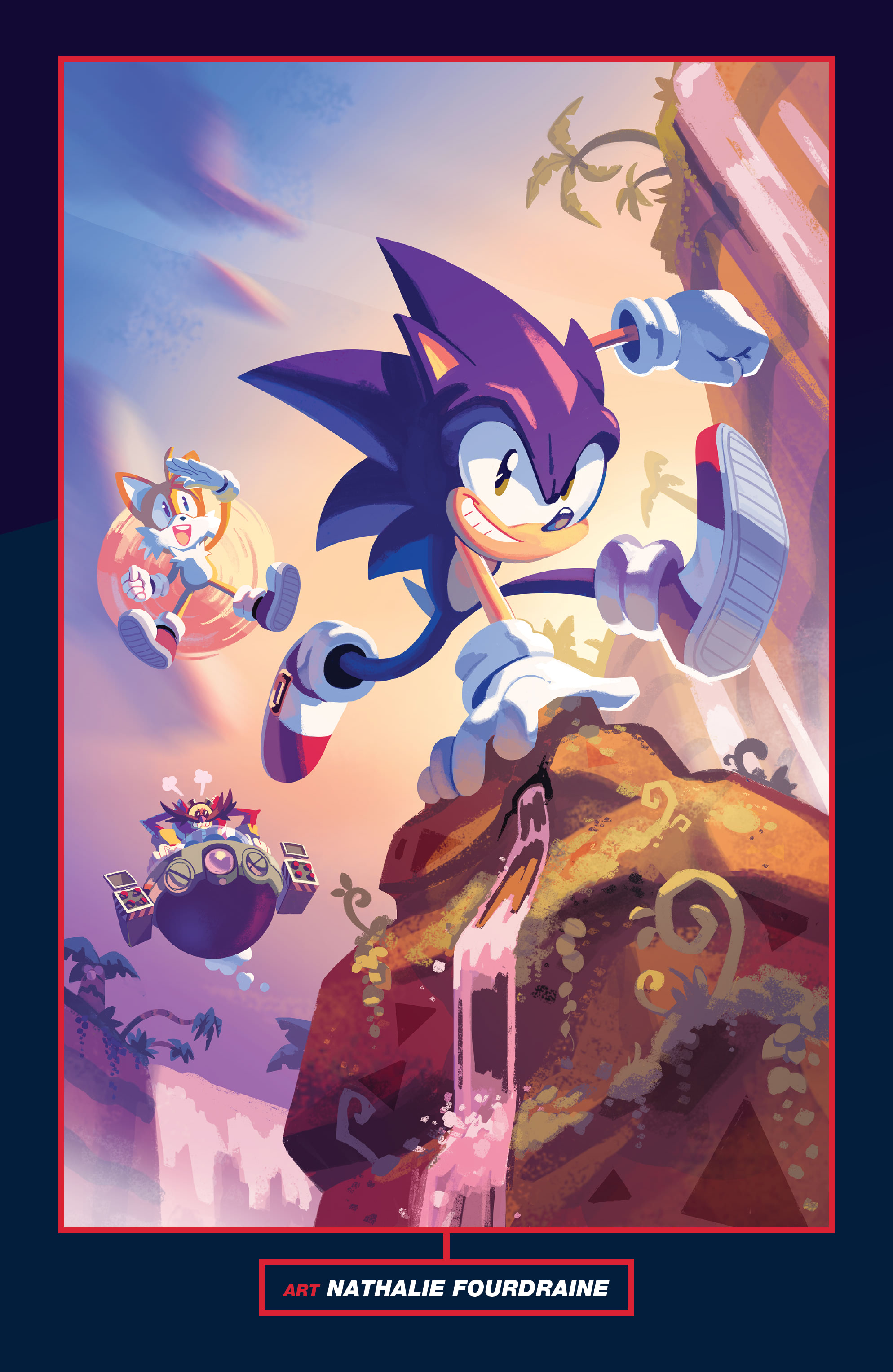 Read online Sonic the Hedgehog (2018) comic -  Issue # _5th Anniversary Edition - 41
