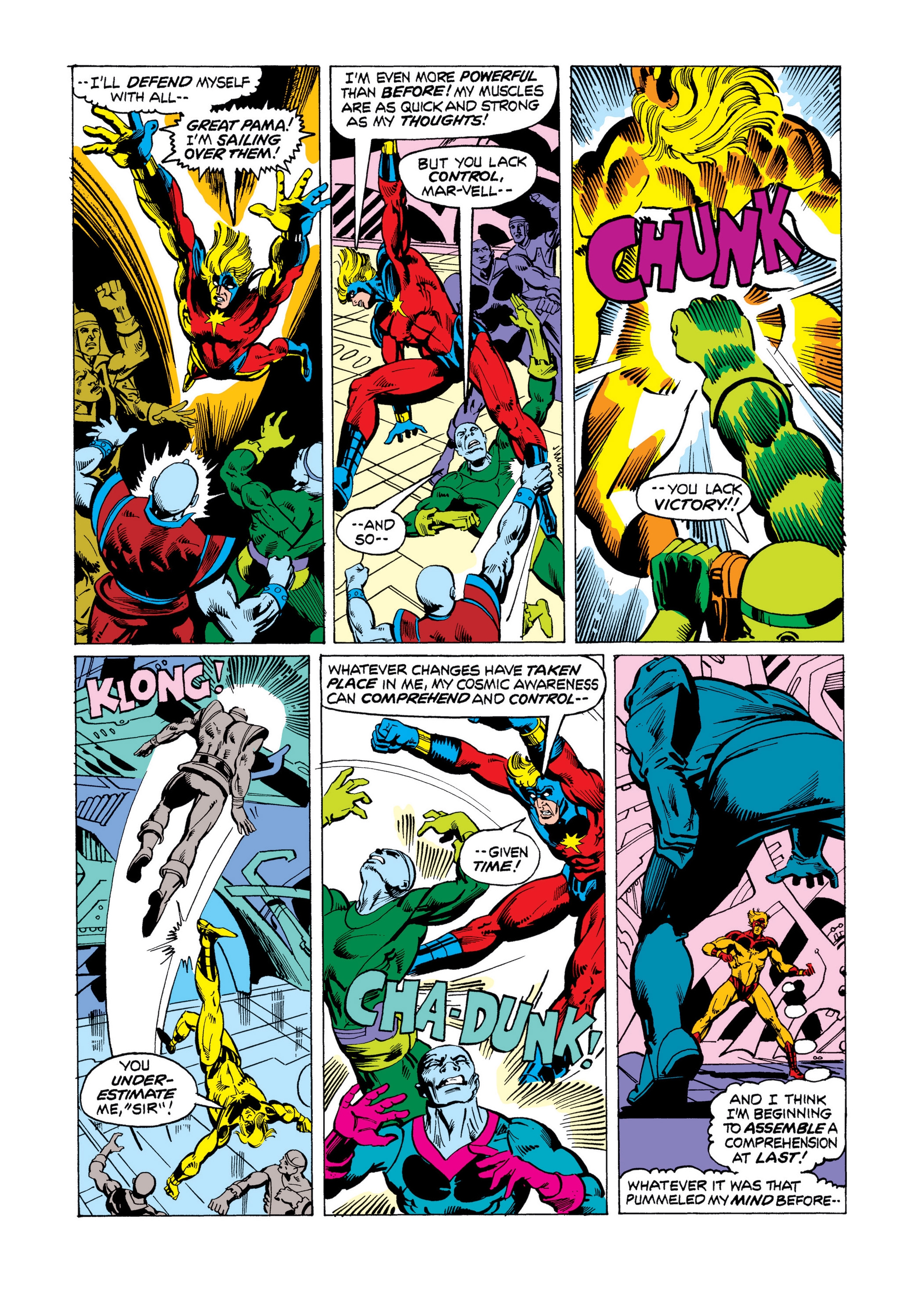 Read online Marvel Masterworks: Captain Marvel comic -  Issue # TPB 4 (Part 1) - 76