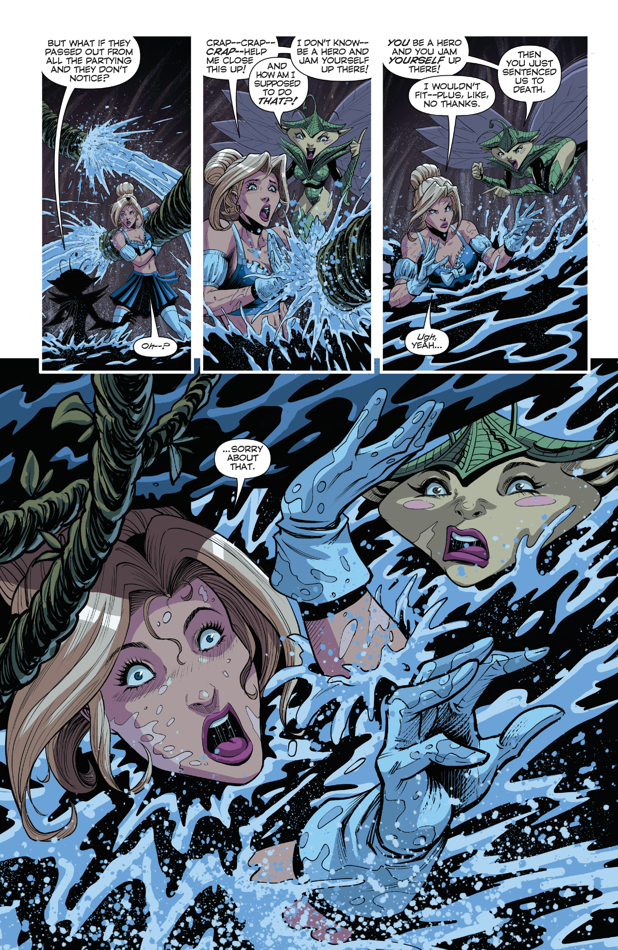 Read online Grimm Universe Presents Quarterly: Cinderella Fairy World Massacre comic -  Issue # Full - 41