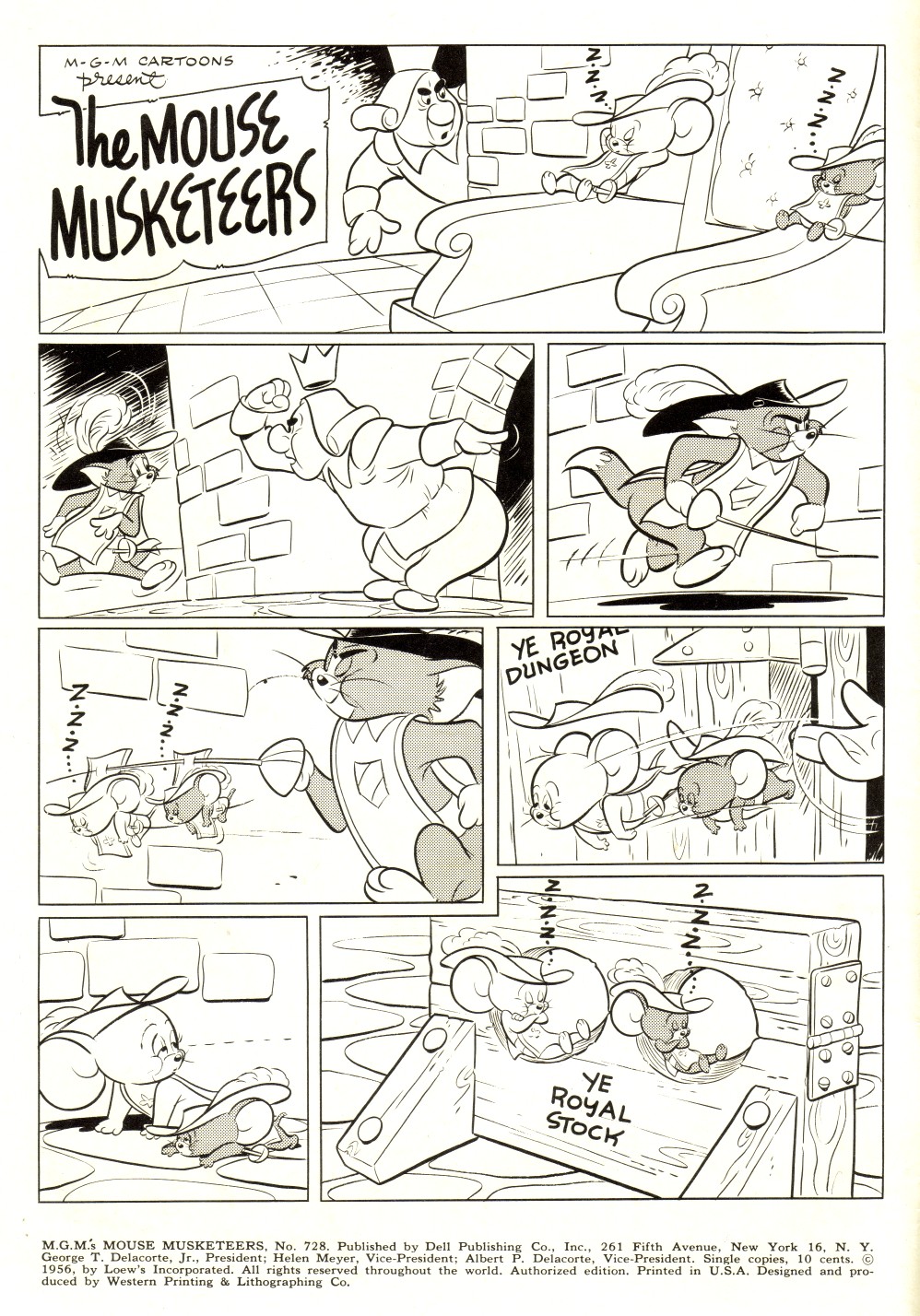 Read online Four Color Comics comic -  Issue #728 - 2