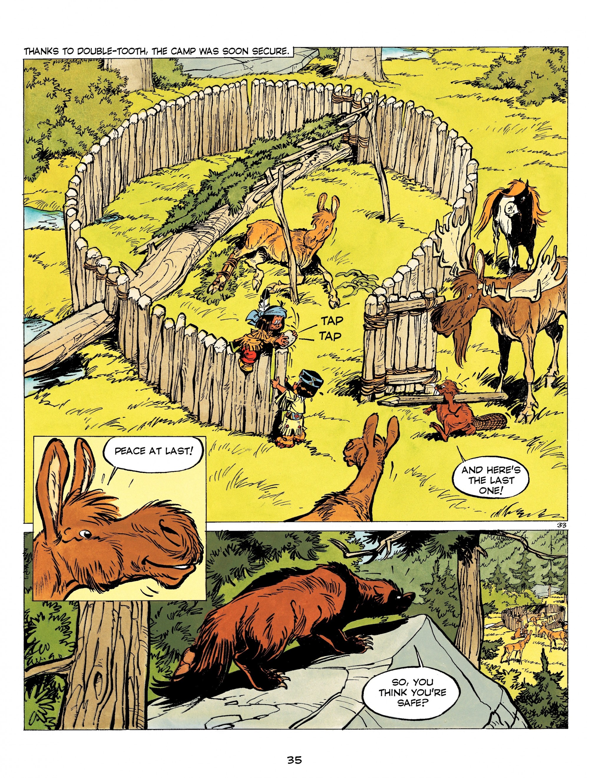 Read online Yakari comic -  Issue #7 - 35