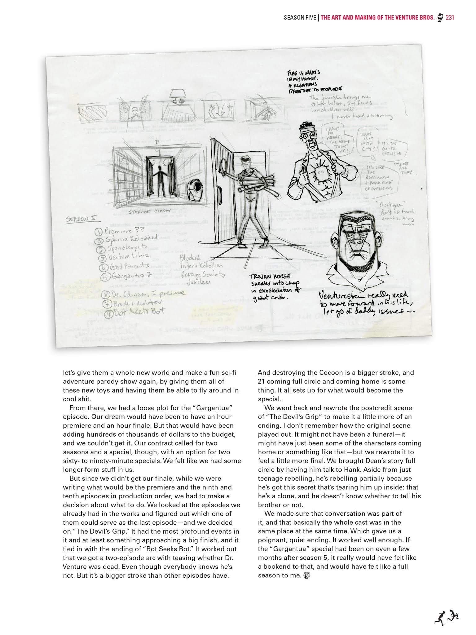 Read online Go Team Venture!: The Art and Making of The Venture Bros. comic -  Issue # TPB (Part 3) - 30