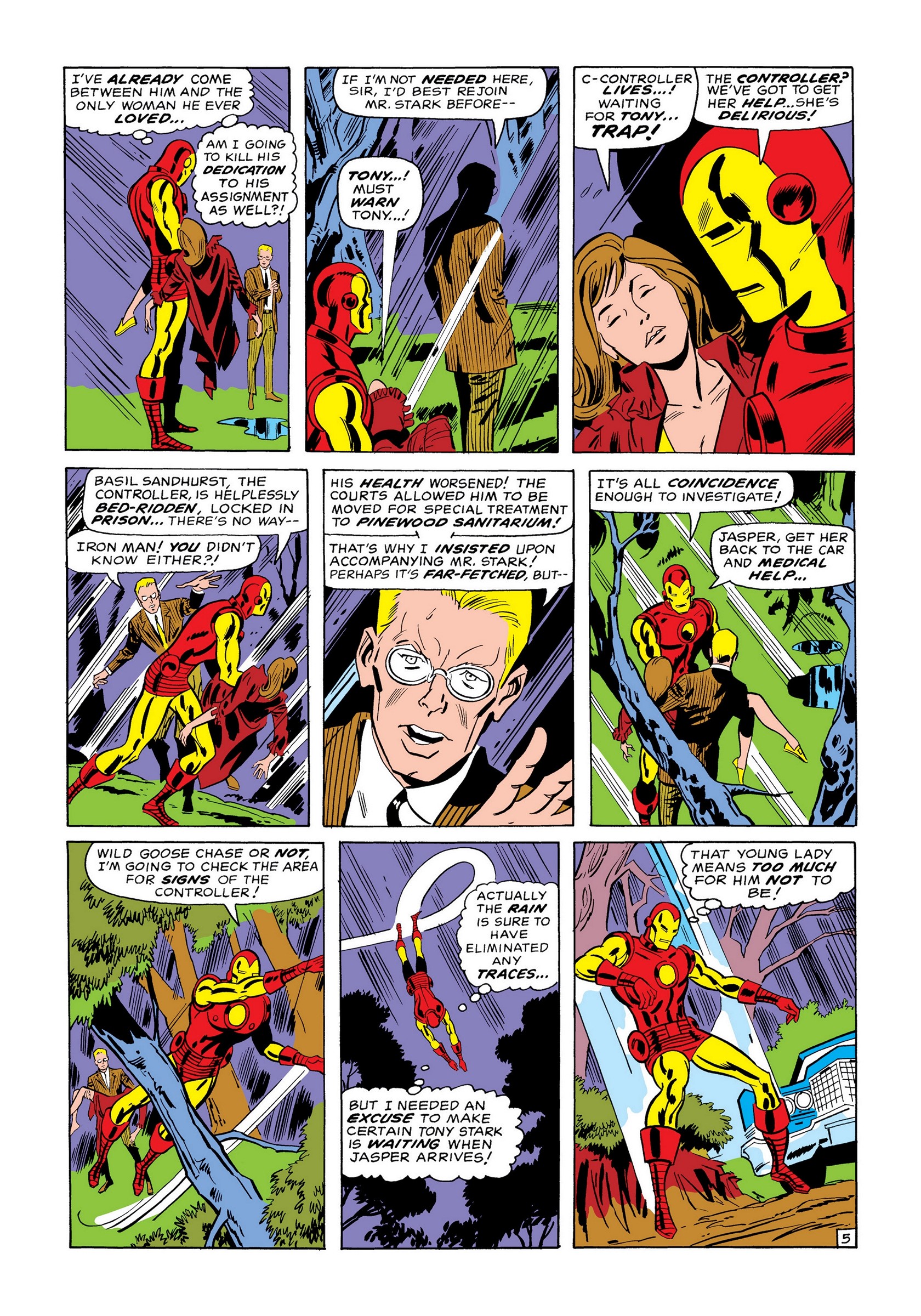 Read online Marvel Masterworks: The Invincible Iron Man comic -  Issue # TPB 7 (Part 1) - 54