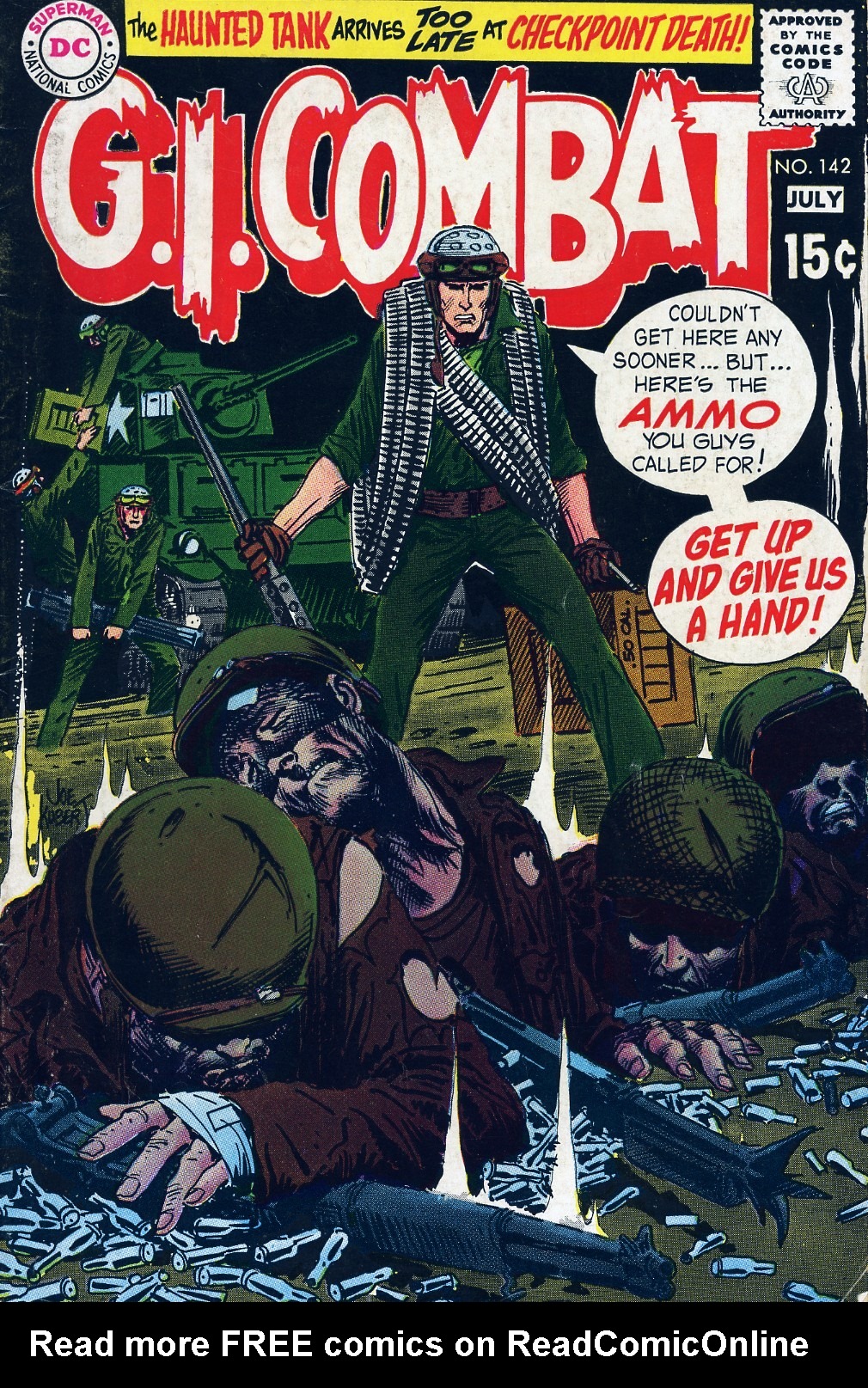 Read online G.I. Combat (1952) comic -  Issue #142 - 1