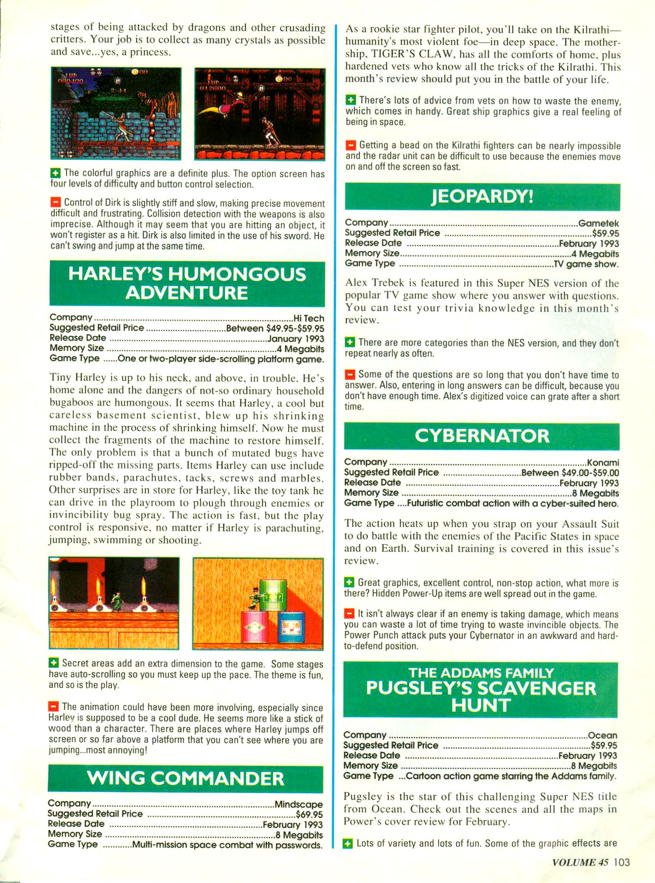 Read online Nintendo Power comic -  Issue #45 - 106