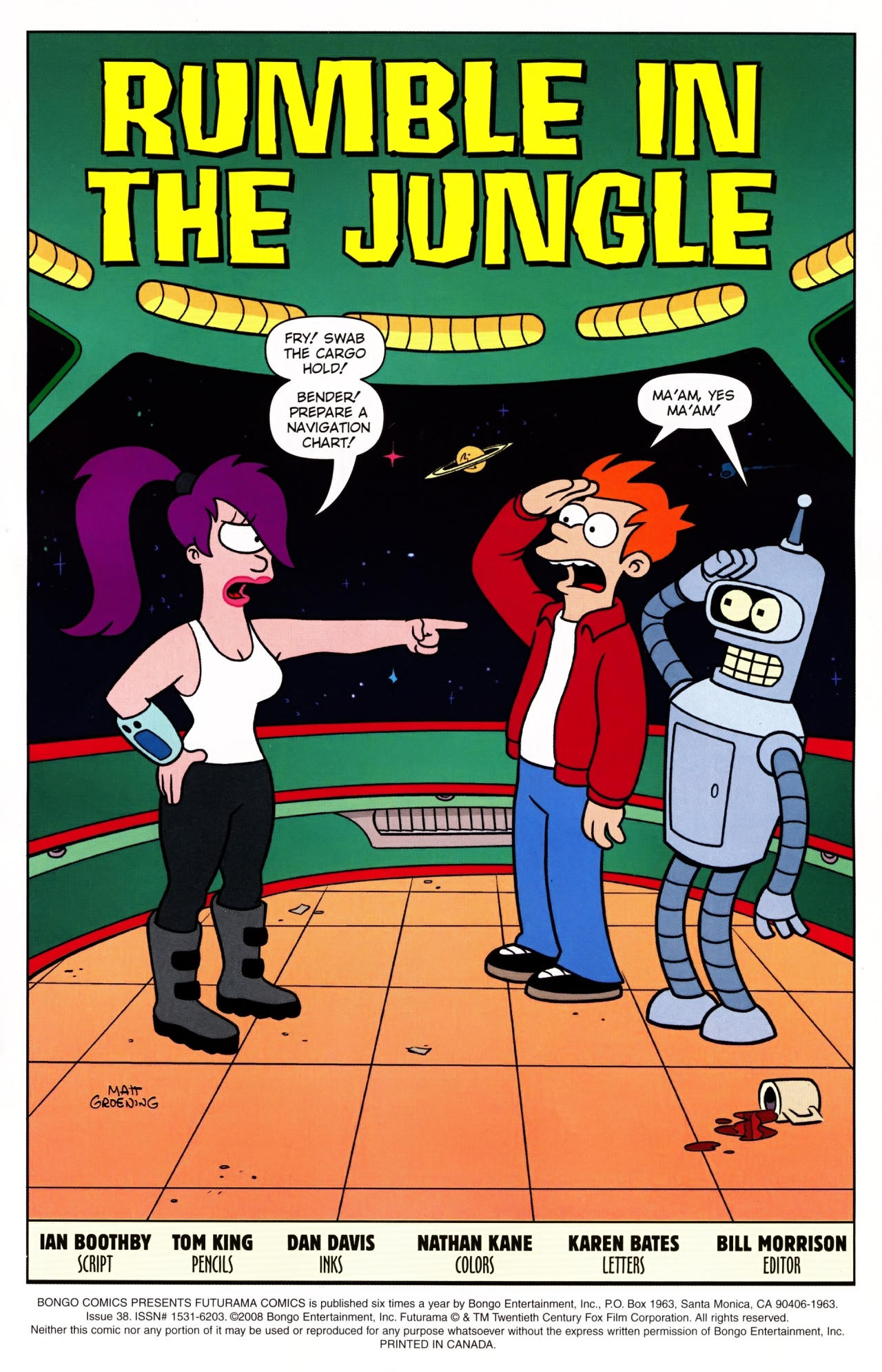 Read online Futurama Comics comic -  Issue #38 - 2