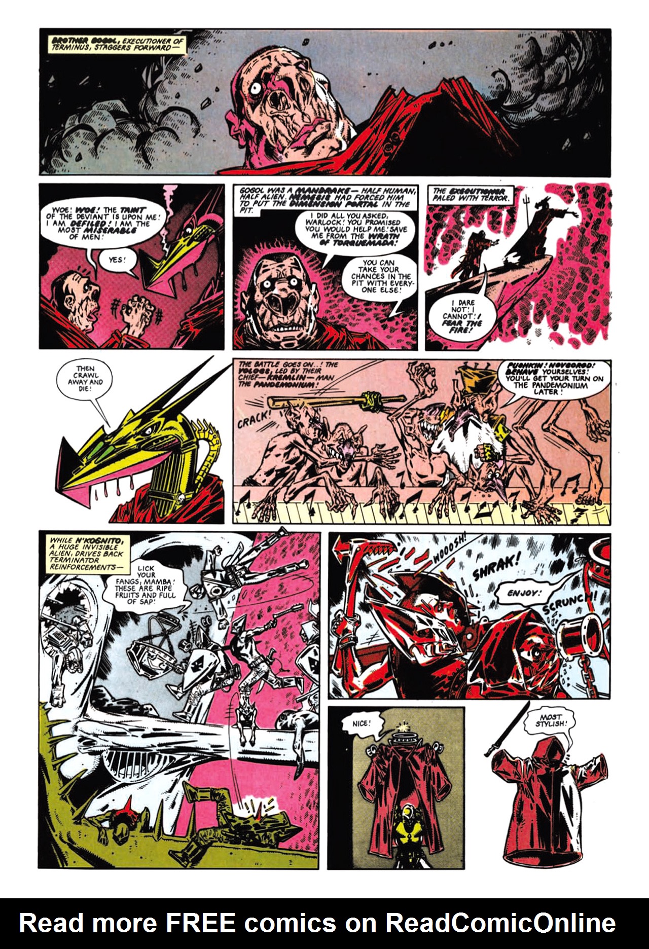Read online Nemesis The Warlock comic -  Issue # TPB Deviant Edition - 74
