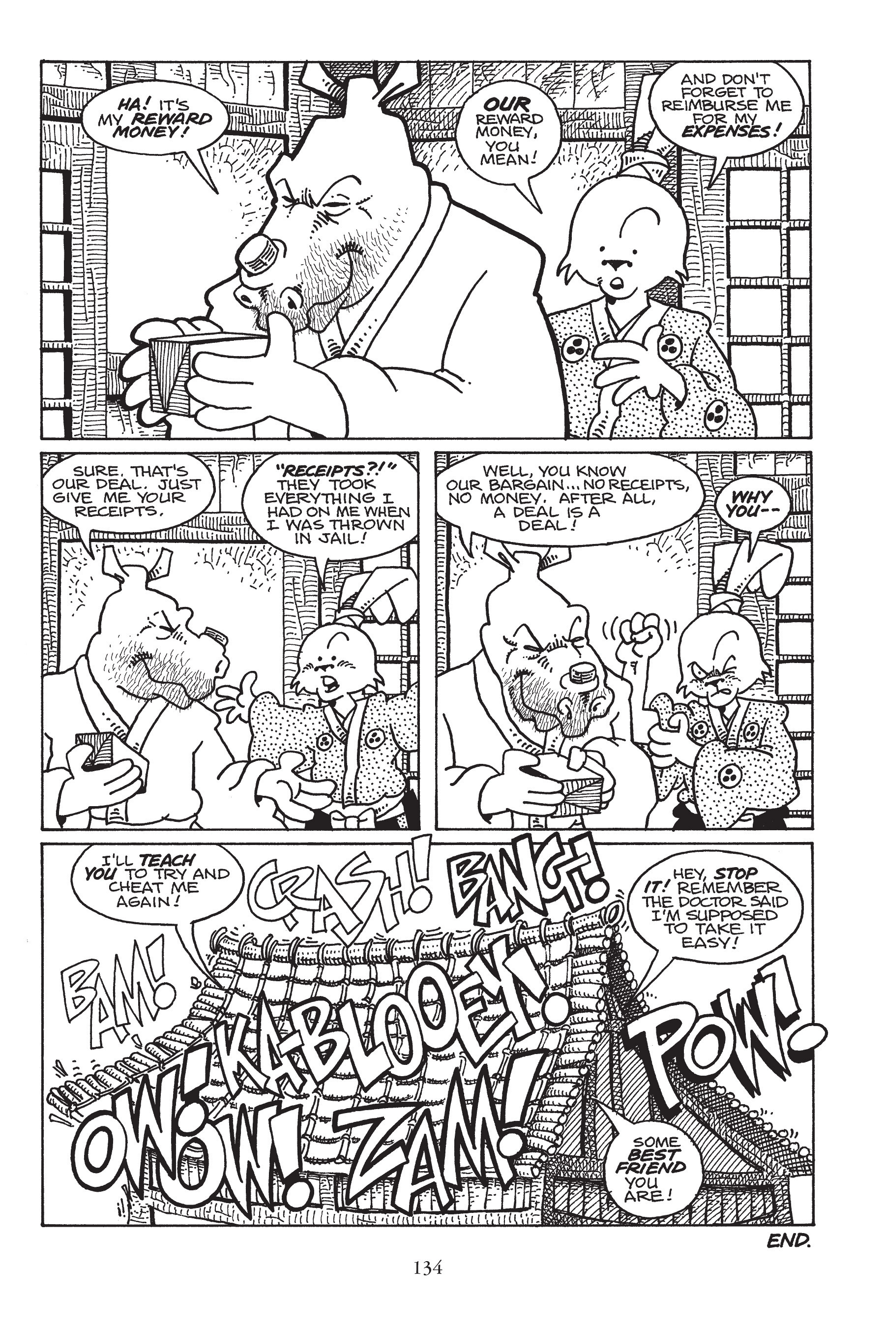 Read online Usagi Yojimbo (1987) comic -  Issue # _TPB 7 - 127