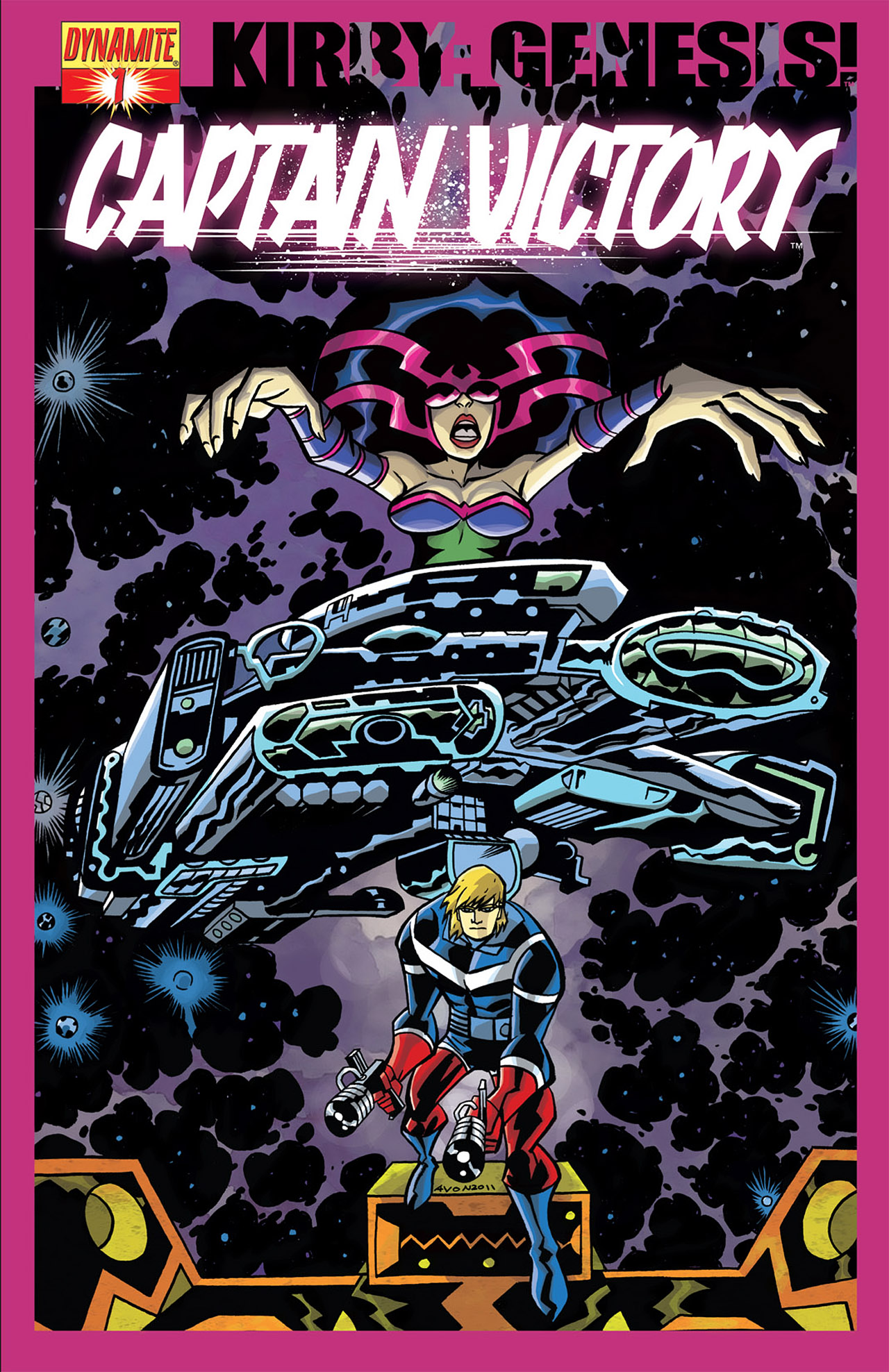 Read online Kirby: Genesis - Captain Victory comic -  Issue #1 - 2