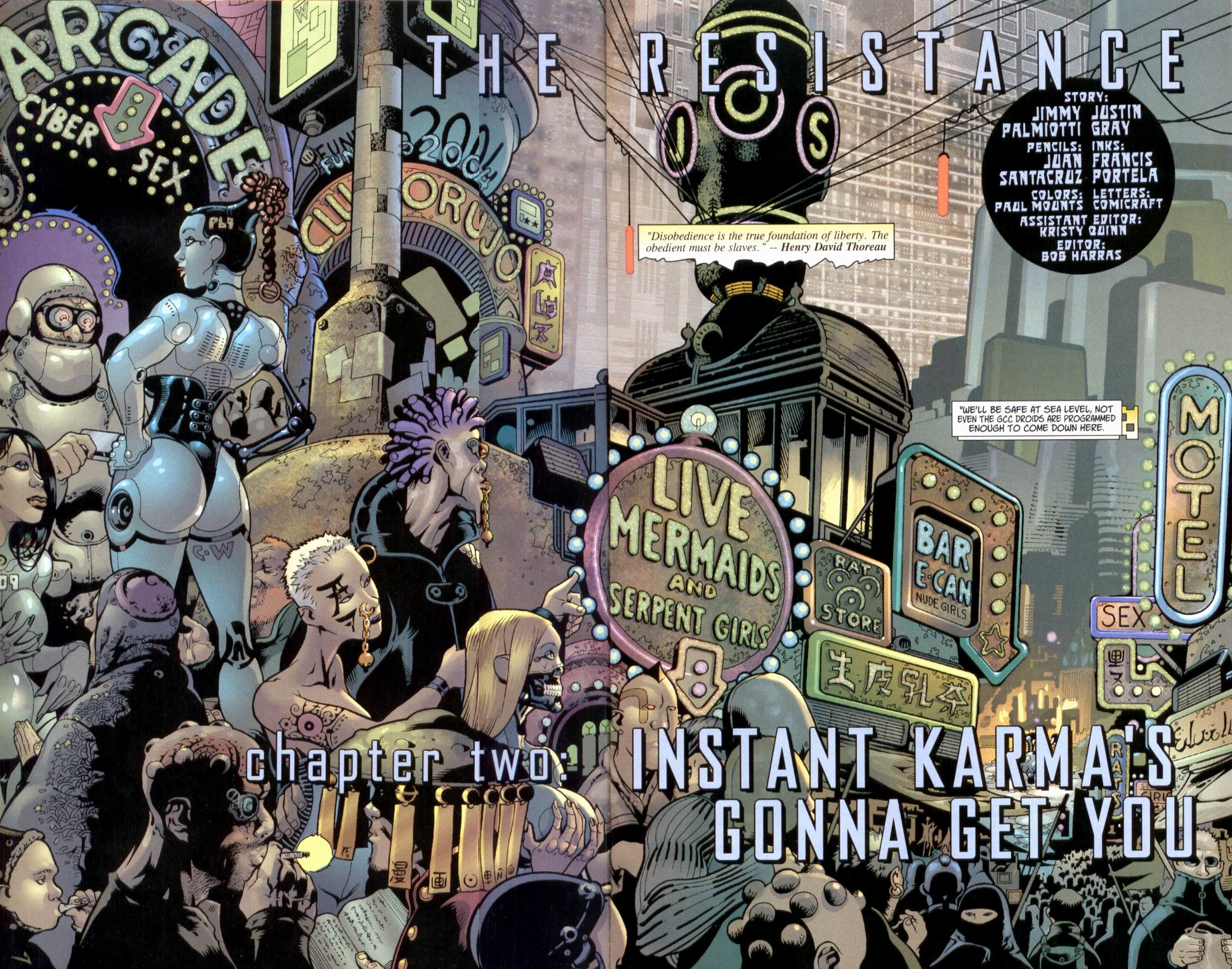 Read online The Resistance comic -  Issue #2 - 7