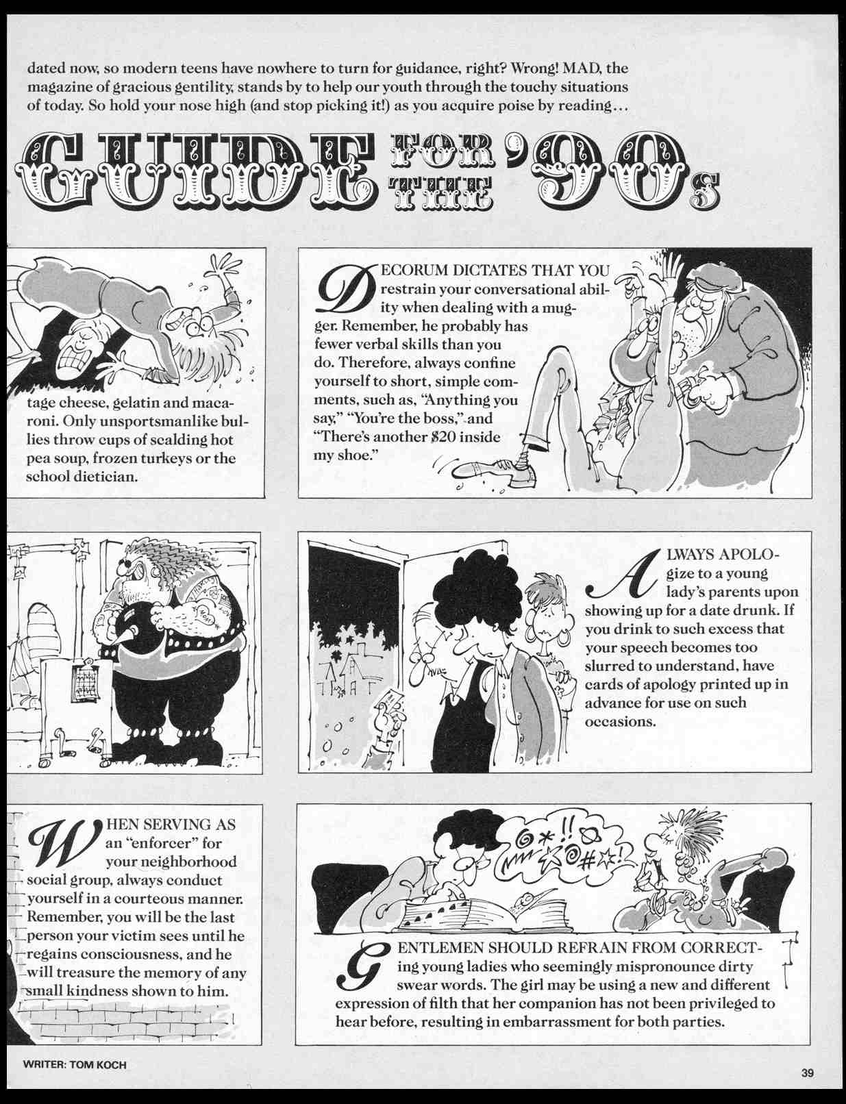 Read online MAD comic -  Issue #300 - 43