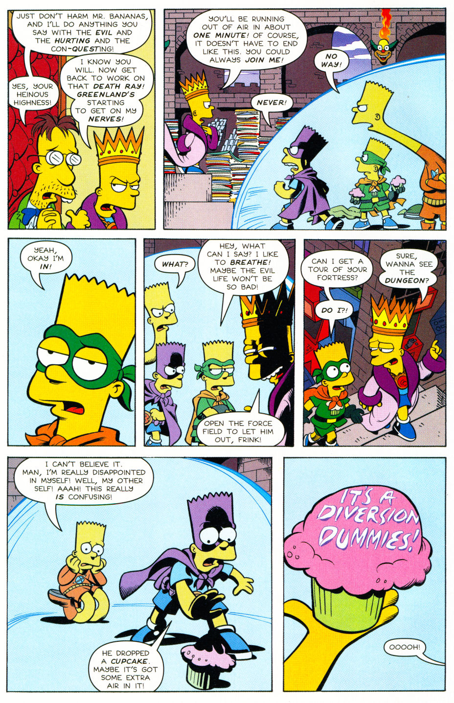 Read online Bongo Comics Presents Simpsons Super Spectacular comic -  Issue #2 - 9