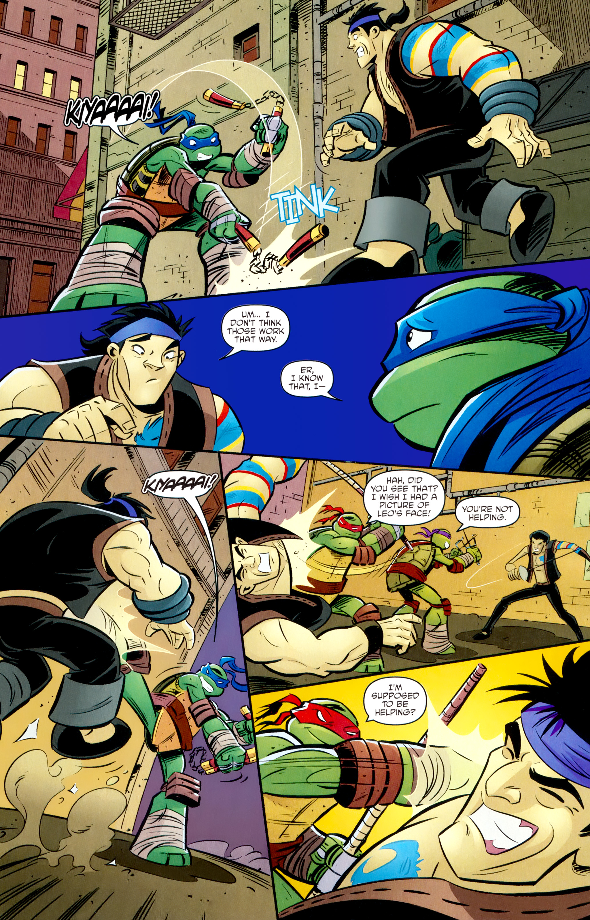 Read online Teenage Mutant Ninja Turtles New Animated Adventures Free Comic Book Day comic -  Issue # Full - 11