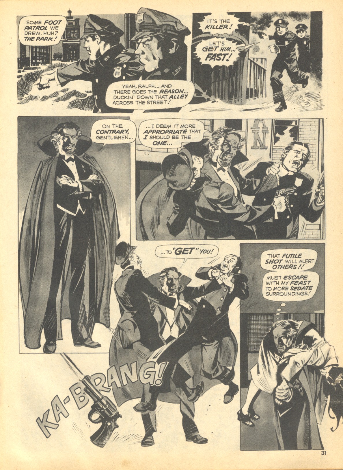 Read online Creepy (1964) comic -  Issue #60 - 31