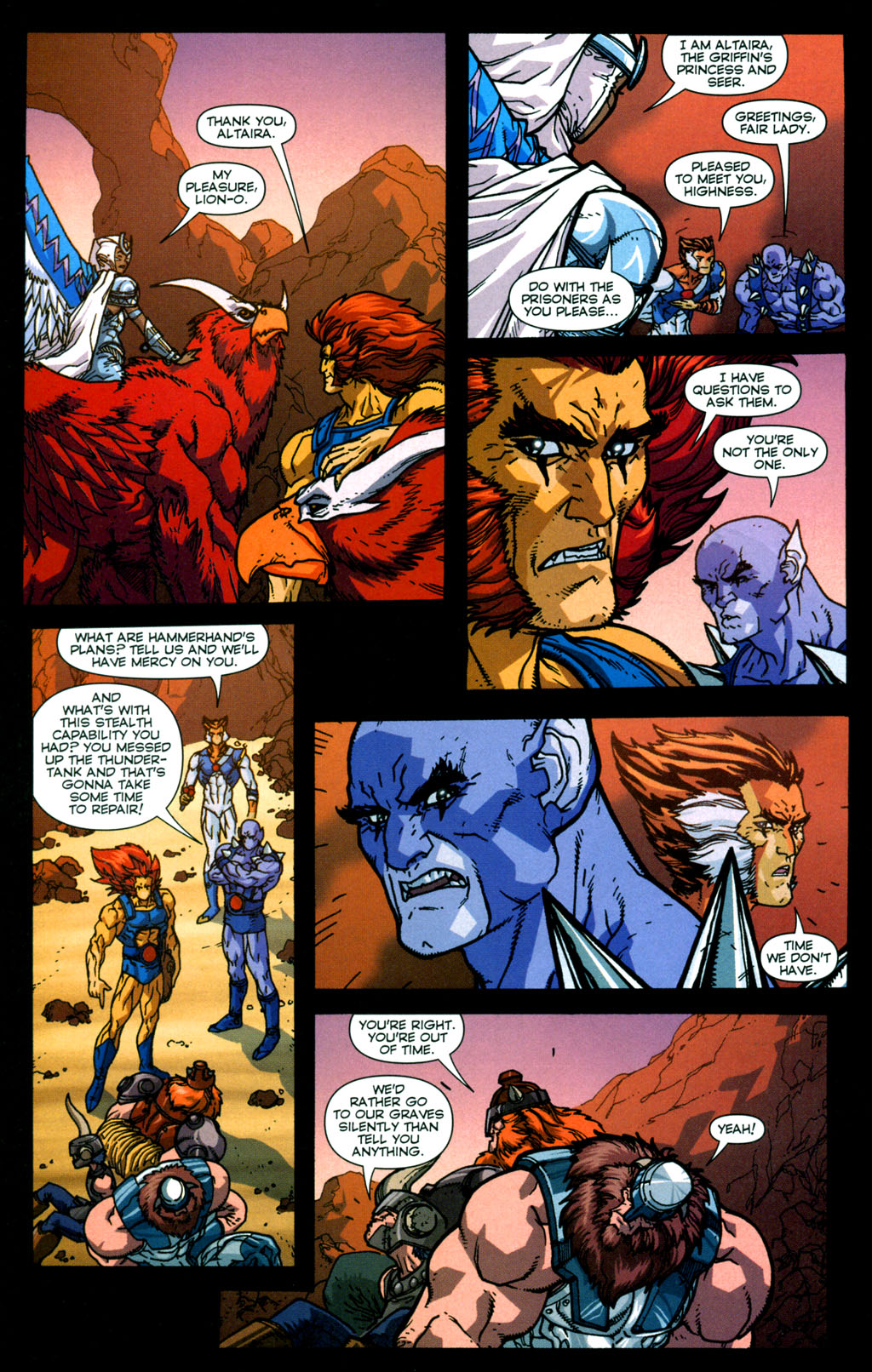 Read online ThunderCats: HammerHand's Revenge comic -  Issue #4 - 17
