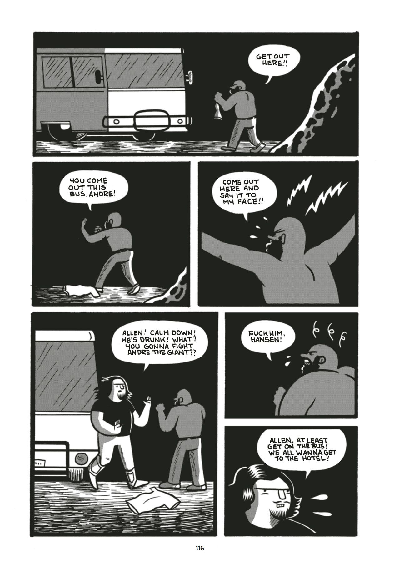 Read online Andre the Giant: Life and Legend comic -  Issue #1 - 116