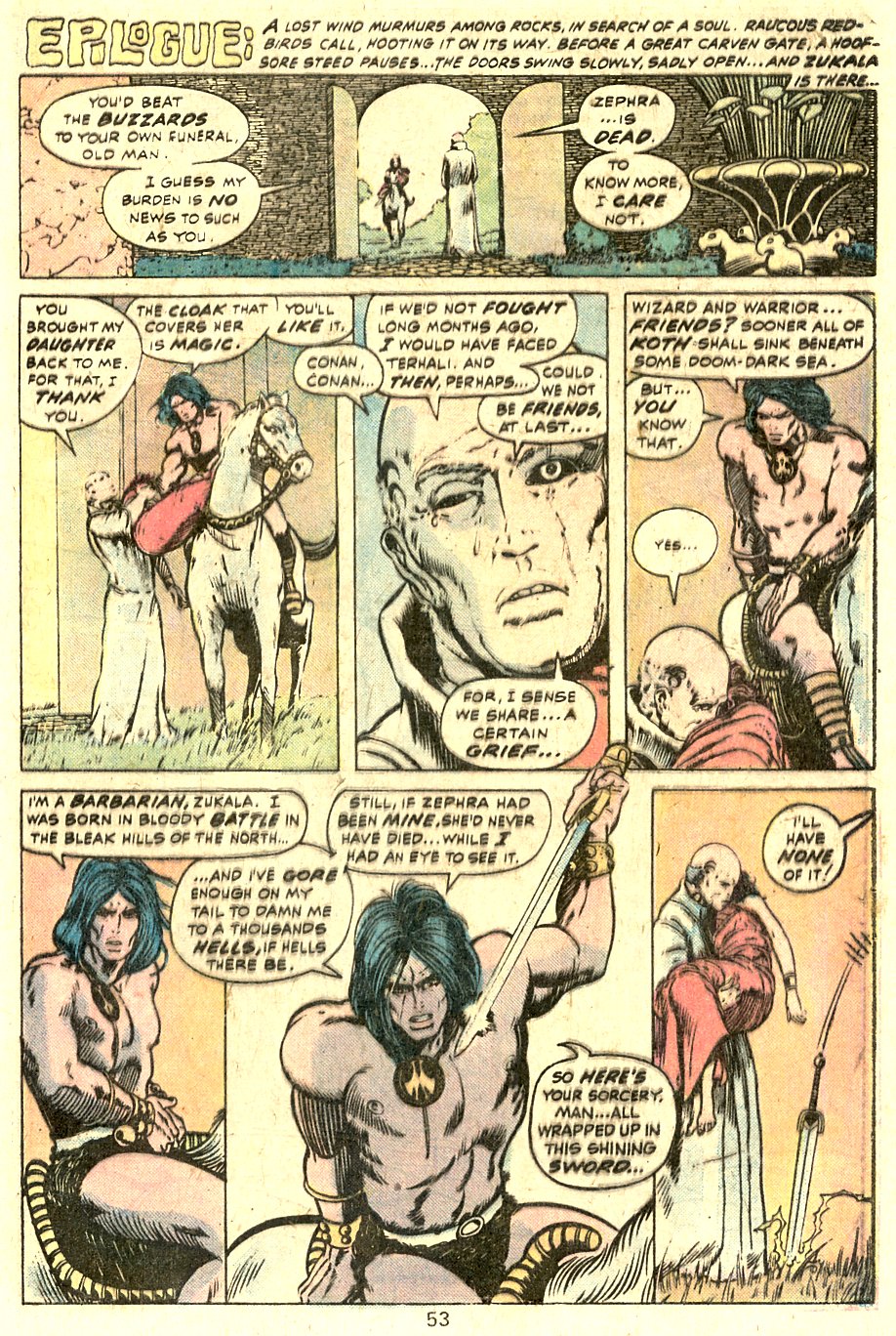 Read online Giant-Size Conan comic -  Issue #5 - 55