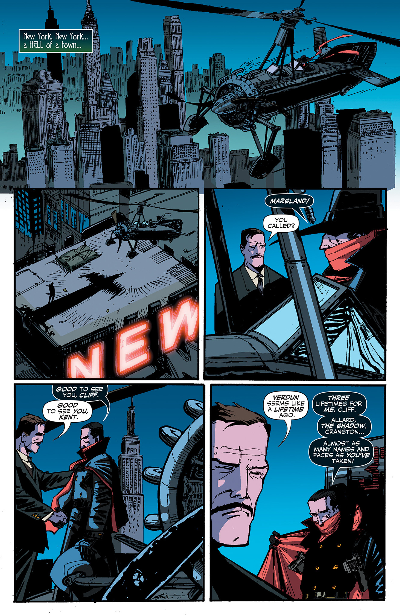 Read online The Shadow/Green Hornet: Dark Nights comic -  Issue #3 - 11