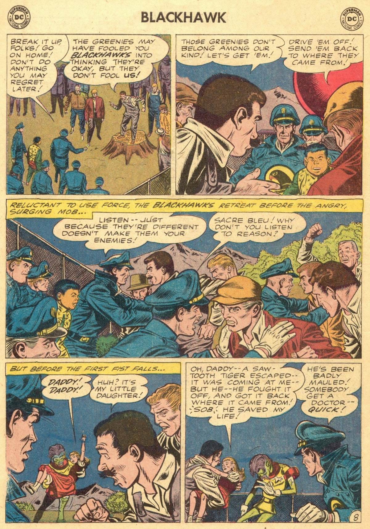 Read online Blackhawk (1957) comic -  Issue #152 - 10