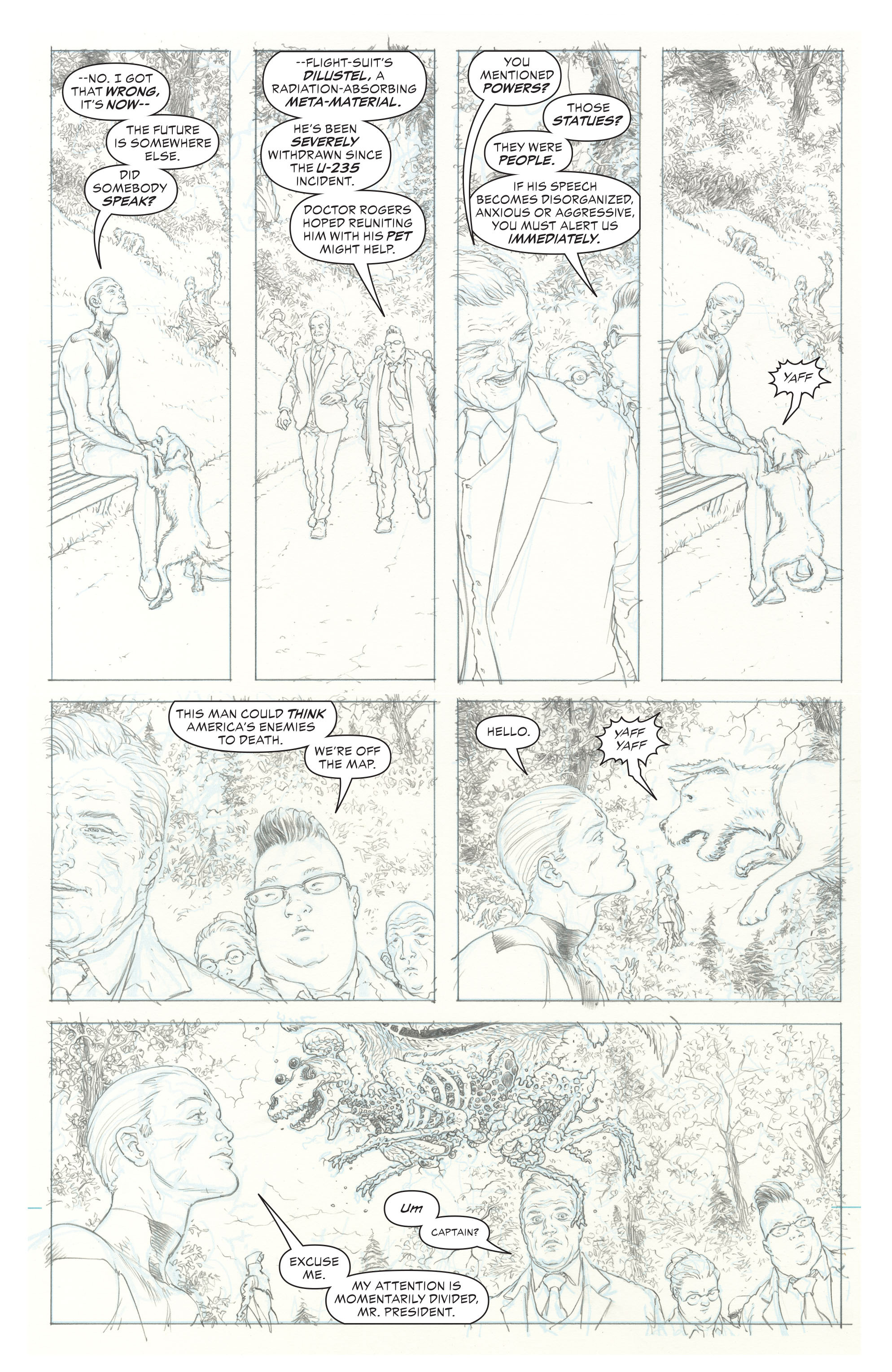 Read online The Multiversity: Pax Americana comic -  Issue # _Director's Cut - 24