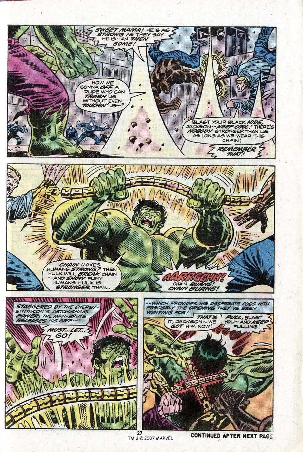 Read online The Incredible Hulk (1968) comic -  Issue #182 - 29