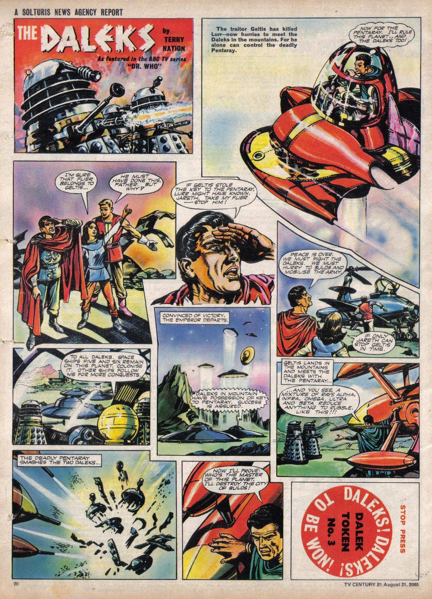 Read online TV Century 21 (TV 21) comic -  Issue #31 - 19