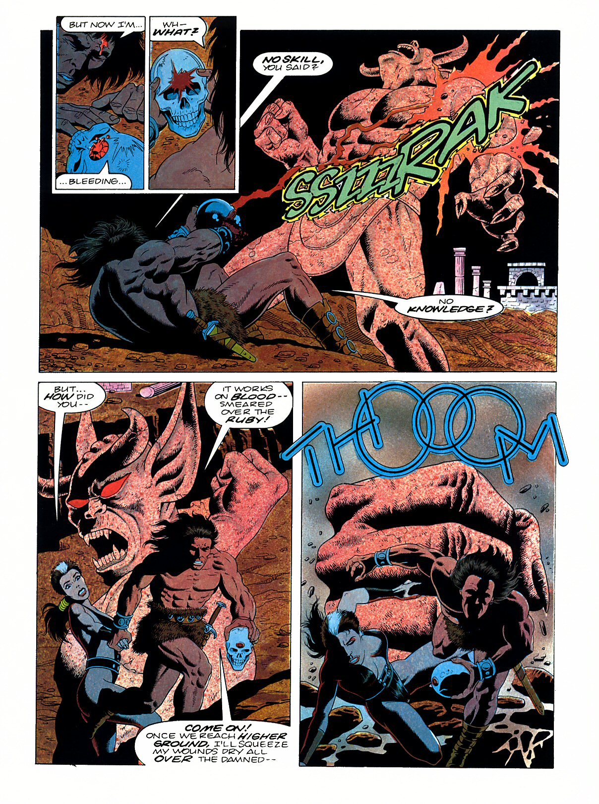 Read online Marvel Graphic Novel comic -  Issue #53 - Conan - The Skull of Set - 59