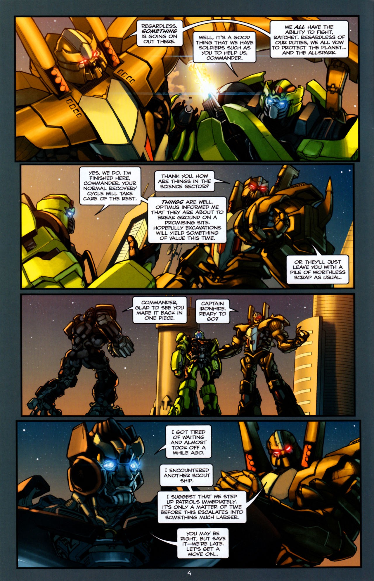 Read online Transformers: Defiance comic -  Issue #1 - 7