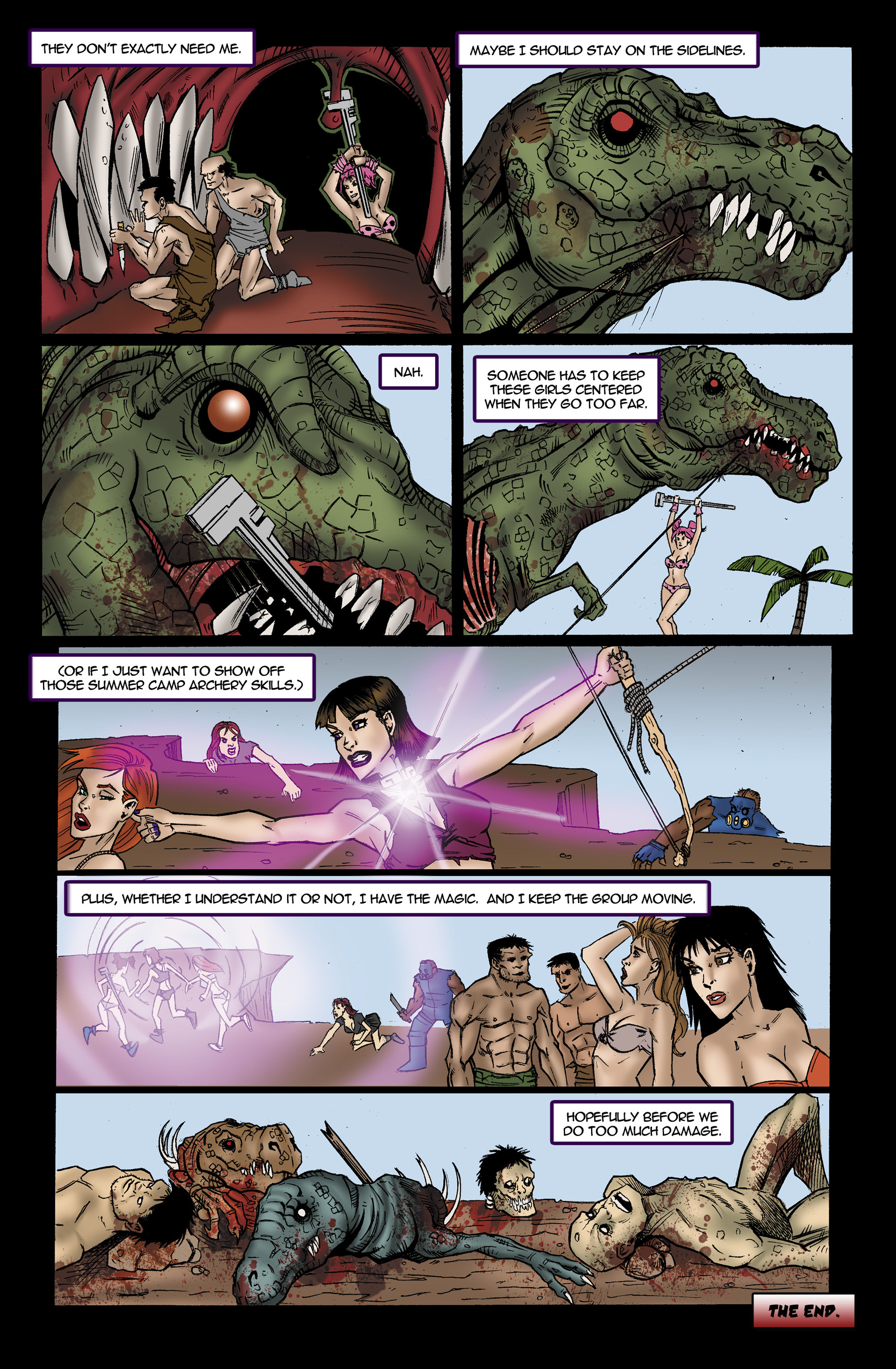 Read online Chaos Campus: Extra Credit comic -  Issue #3 - 23