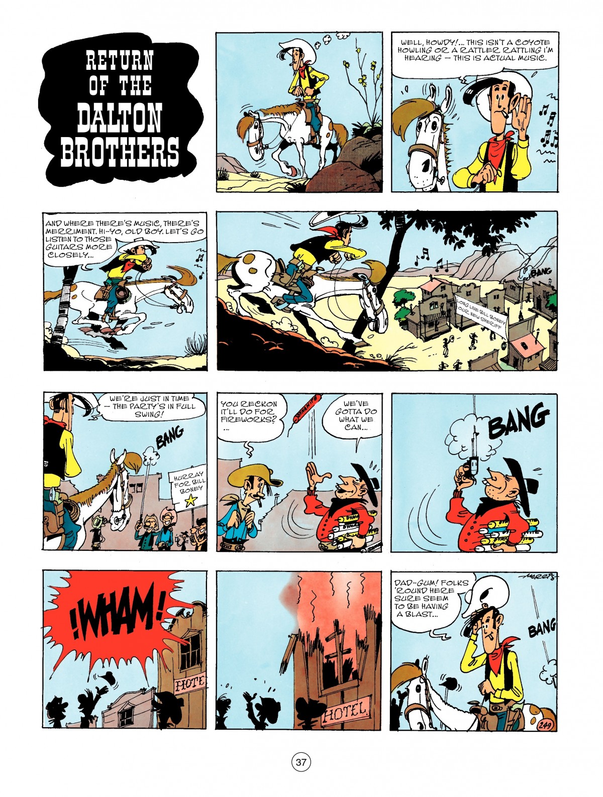 Read online A Lucky Luke Adventure comic -  Issue #47 - 37