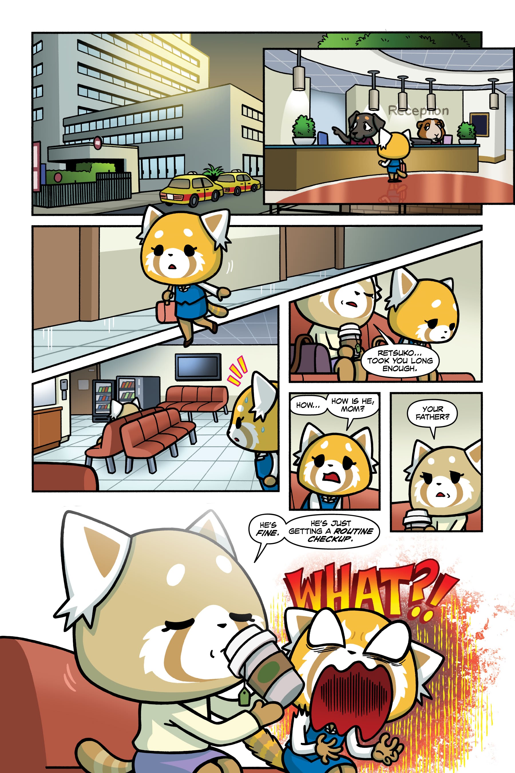 Read online Aggretsuko: Little Rei of Sunshine comic -  Issue # TPB - 55