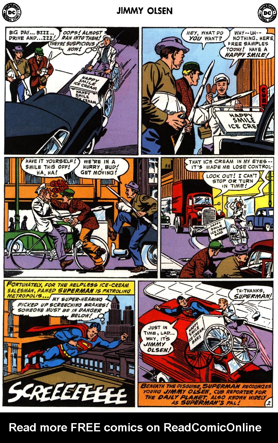 Read online Superman's Pal Jimmy Olsen comic -  Issue #1 - 4